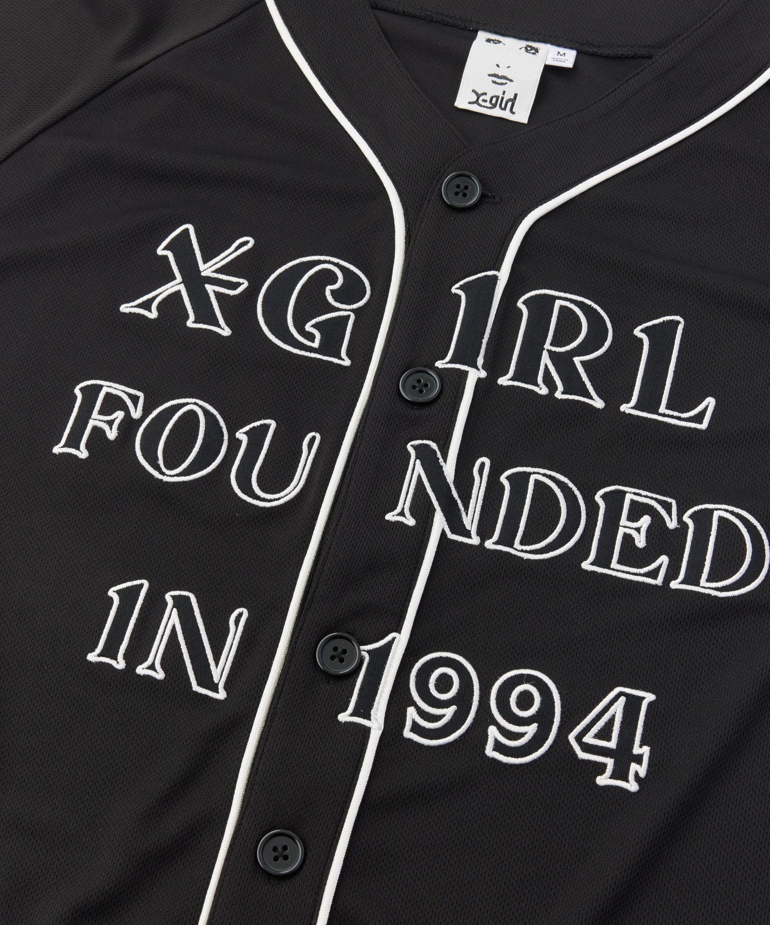 LOGO PATCH BASEBALL SHIRT