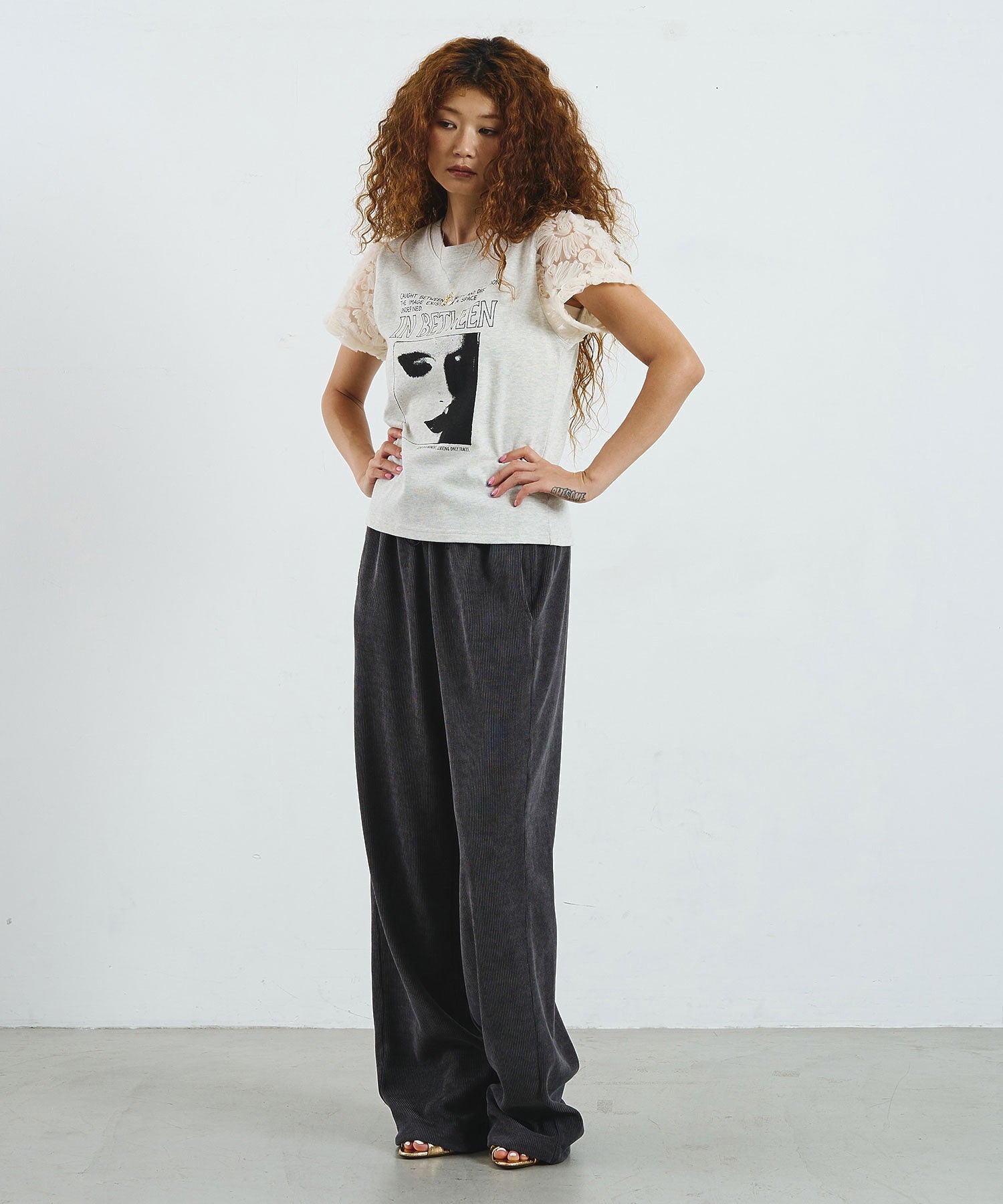 model:168cm 着用サイズ:M