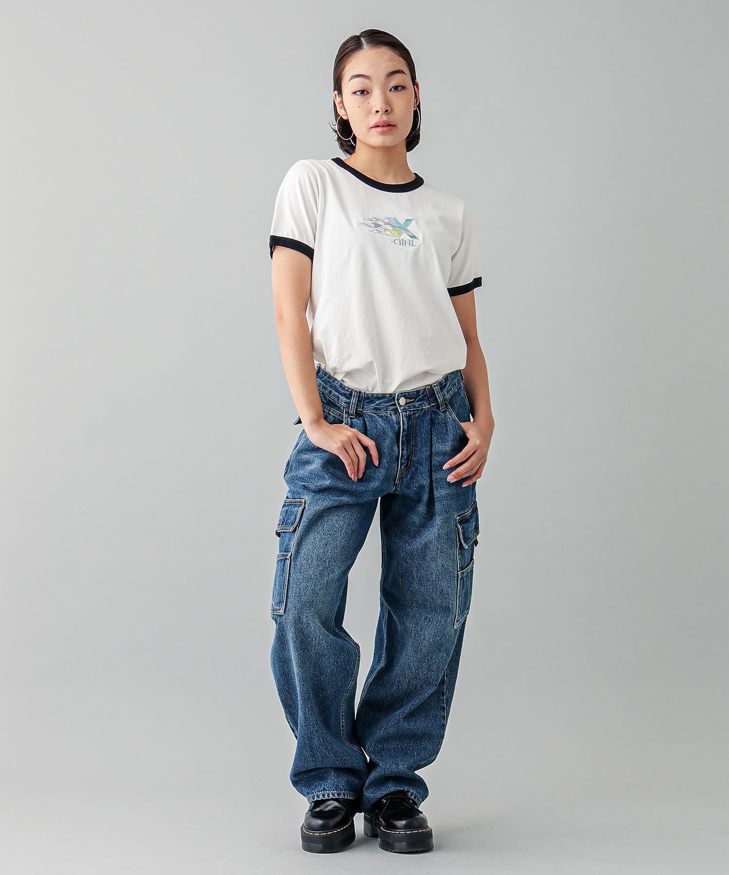 model　H:161cm 着用サイズ:M
