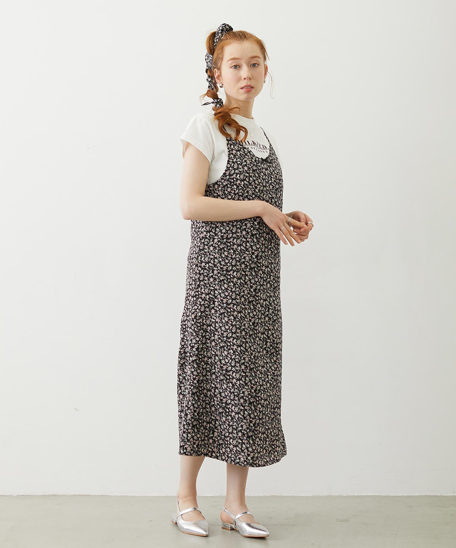 LINE LOGO FRENCH SLEEVE TOP