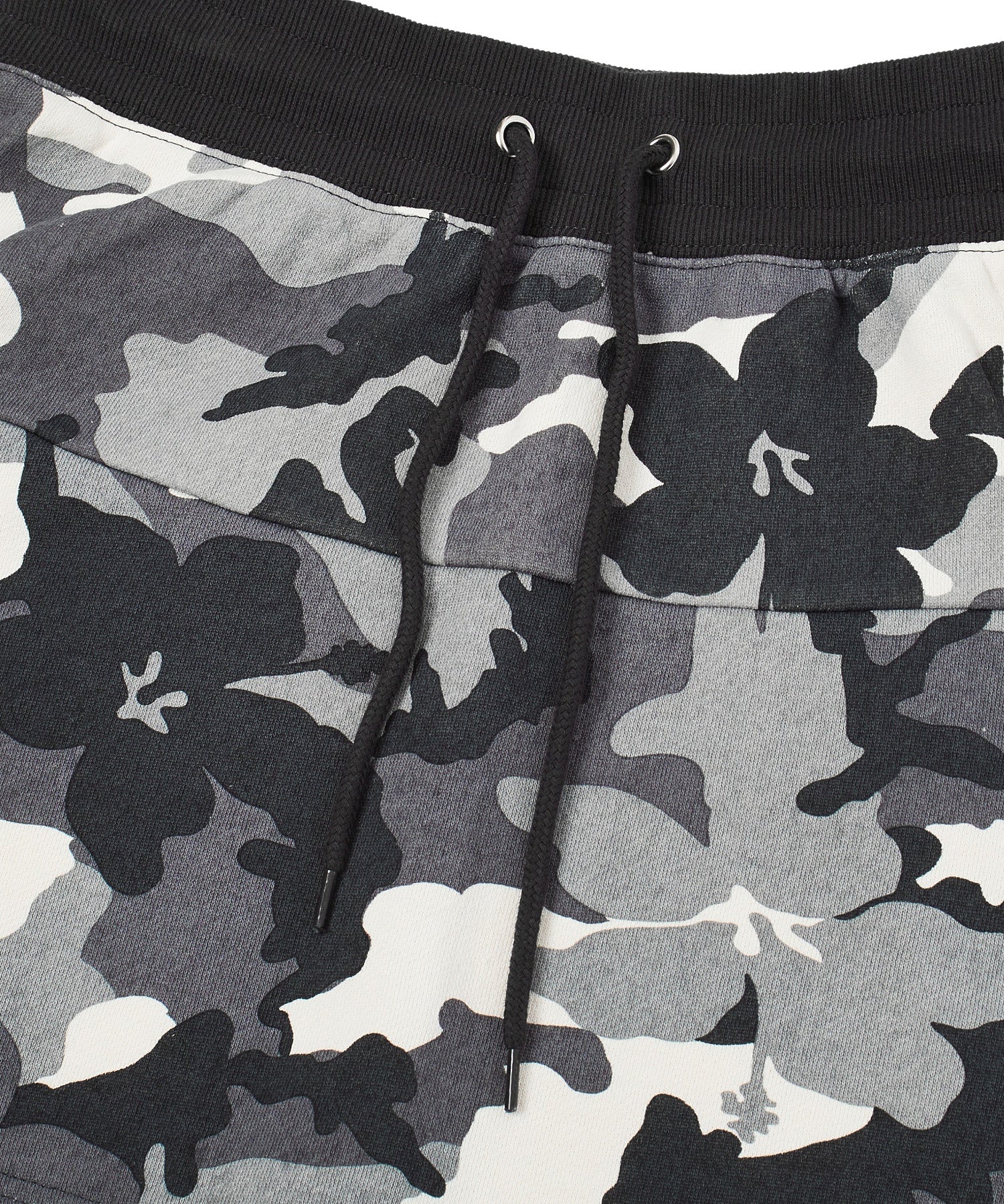 HIBISCUS CAMOUFLAGE SWEAT SKIRT