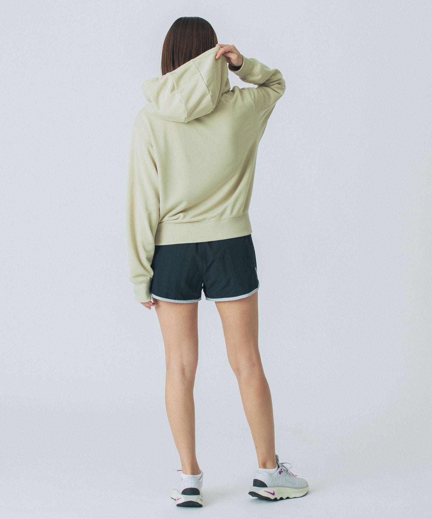 SHORT HOODIE SWEATSHIRT