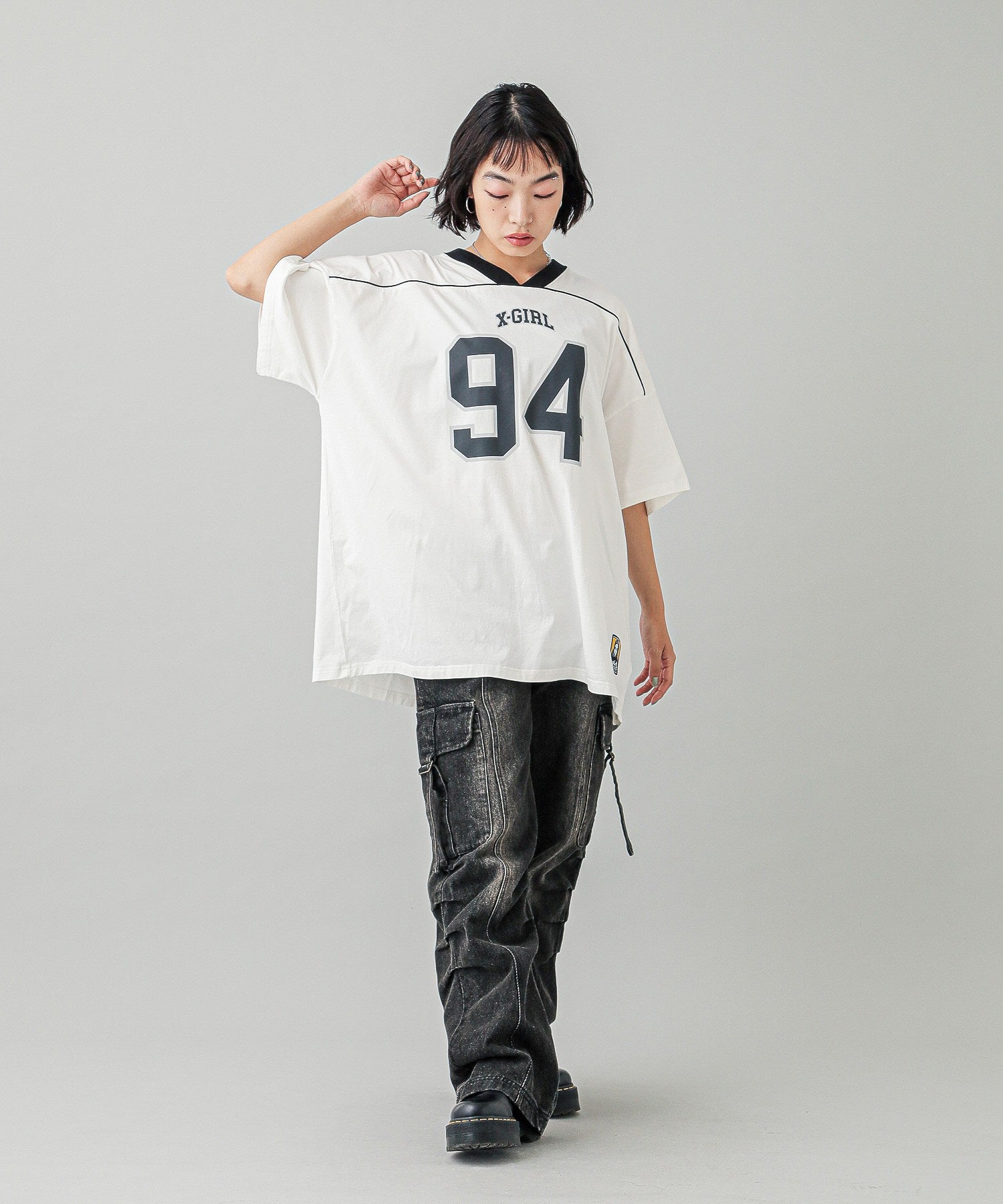 NUMBERING S/S BIG TEE DRESS