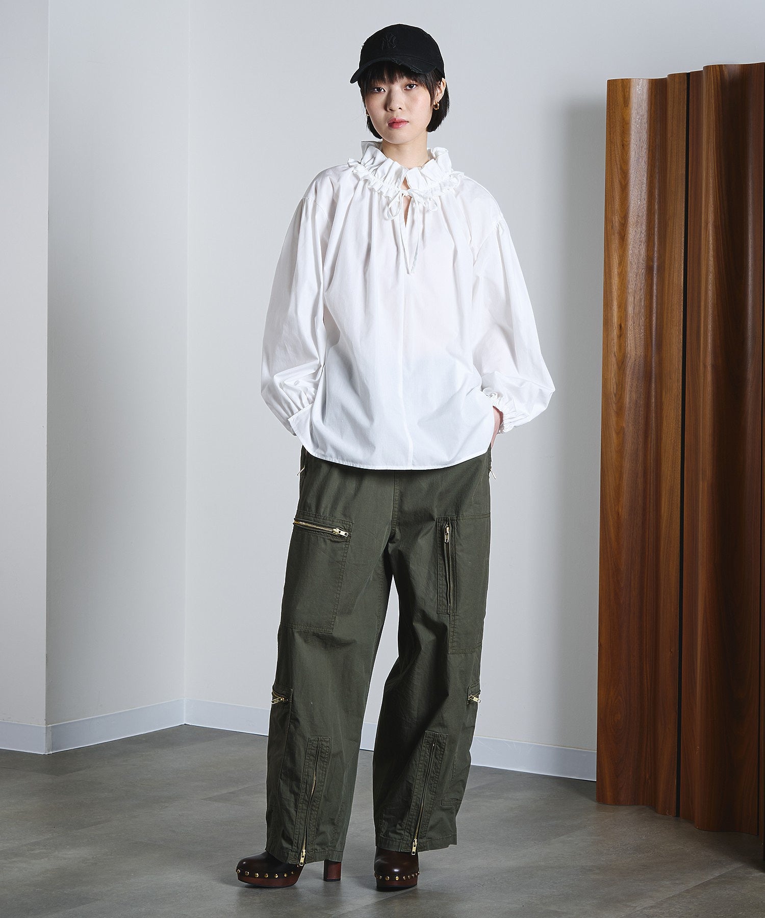 model:168cm 着用サイズ:ONE SIZE