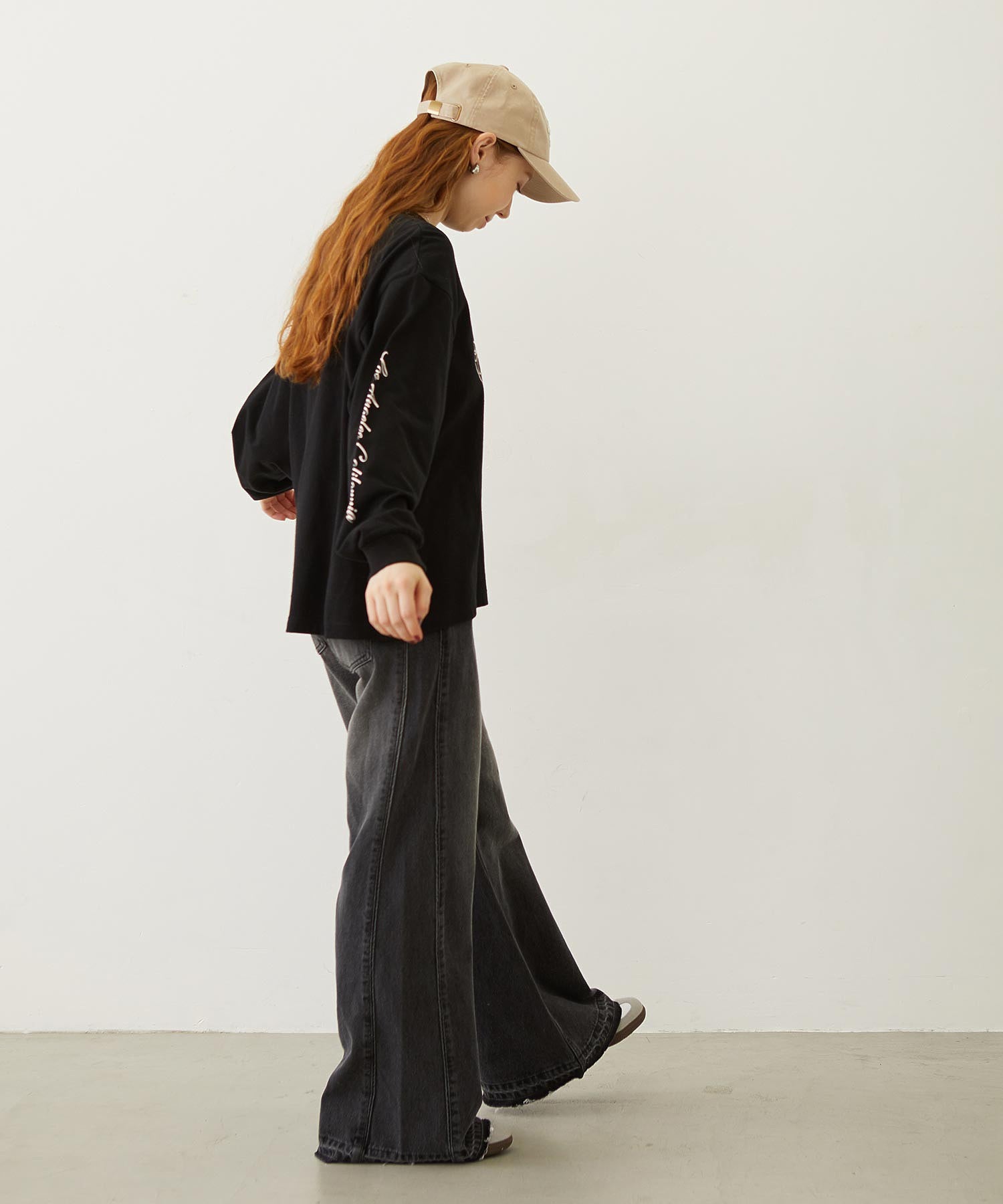 HEART AND ROSE L/S TEE