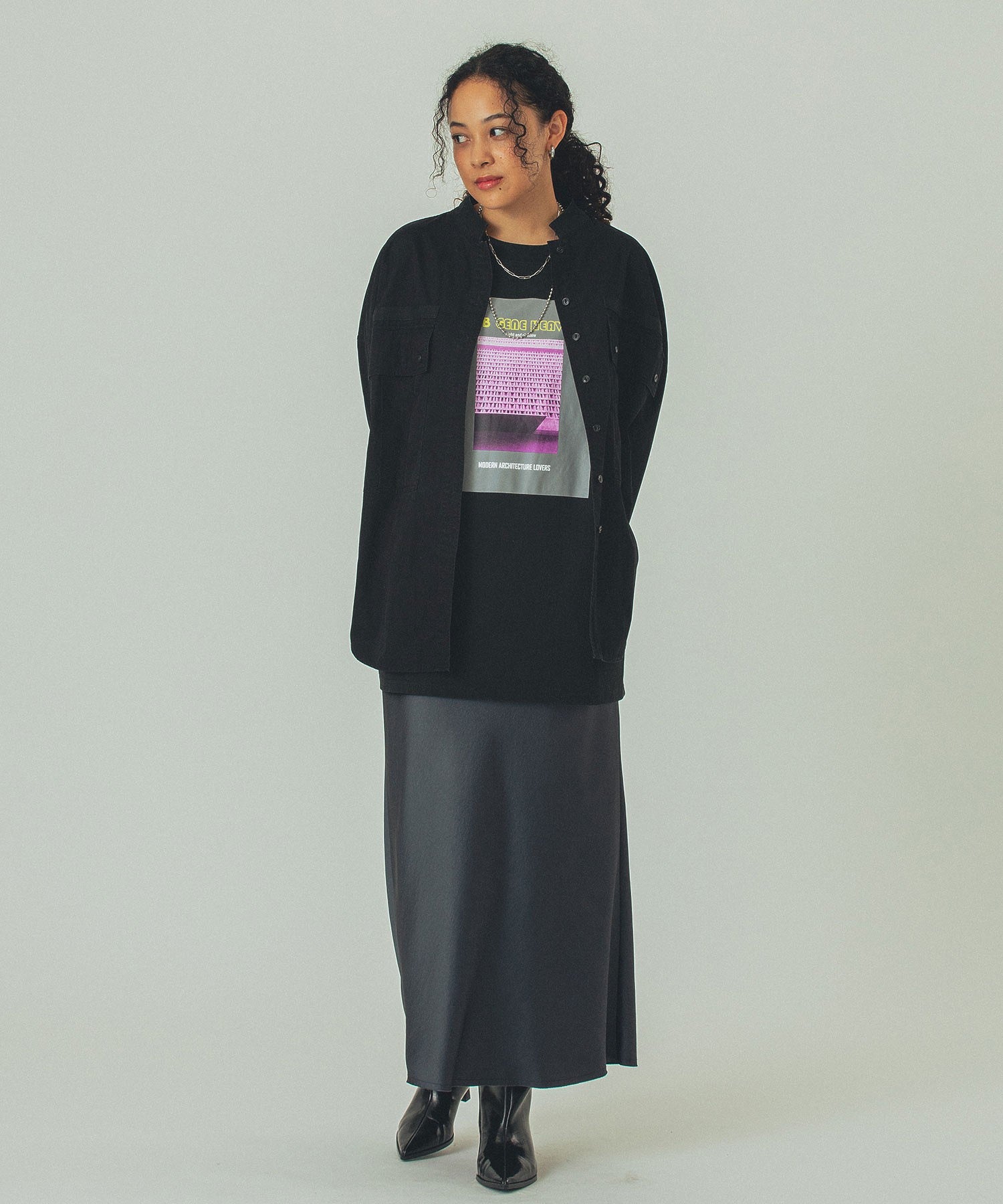 model:168cm 着用サイズ:ONE SIZE