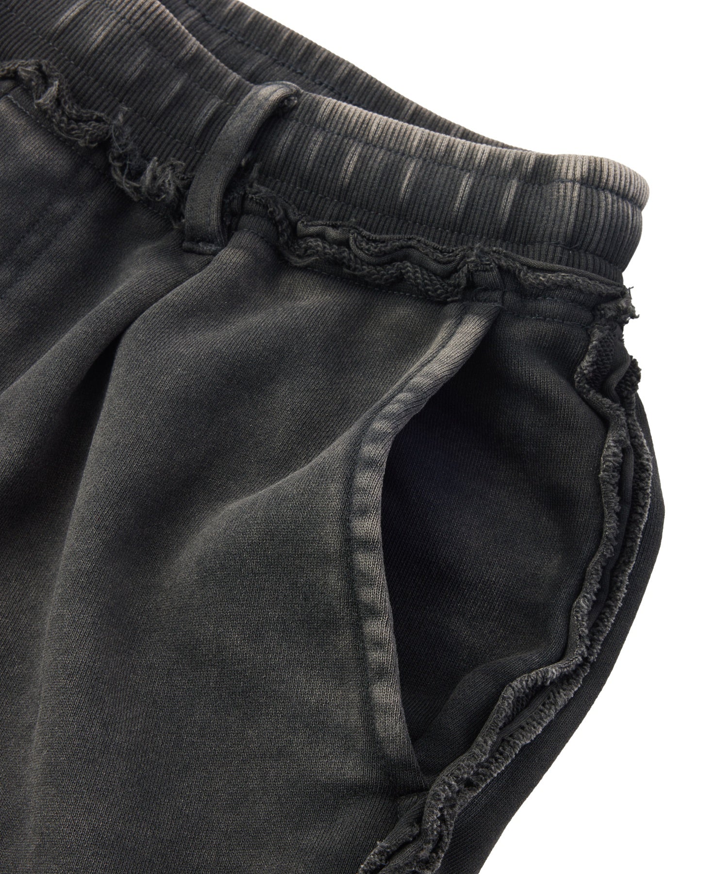 FADED CUT OUT SWEATPANTS