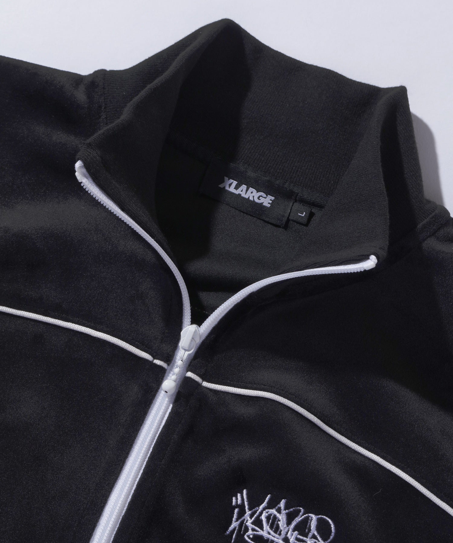 TAGGING VELOUR JACKET