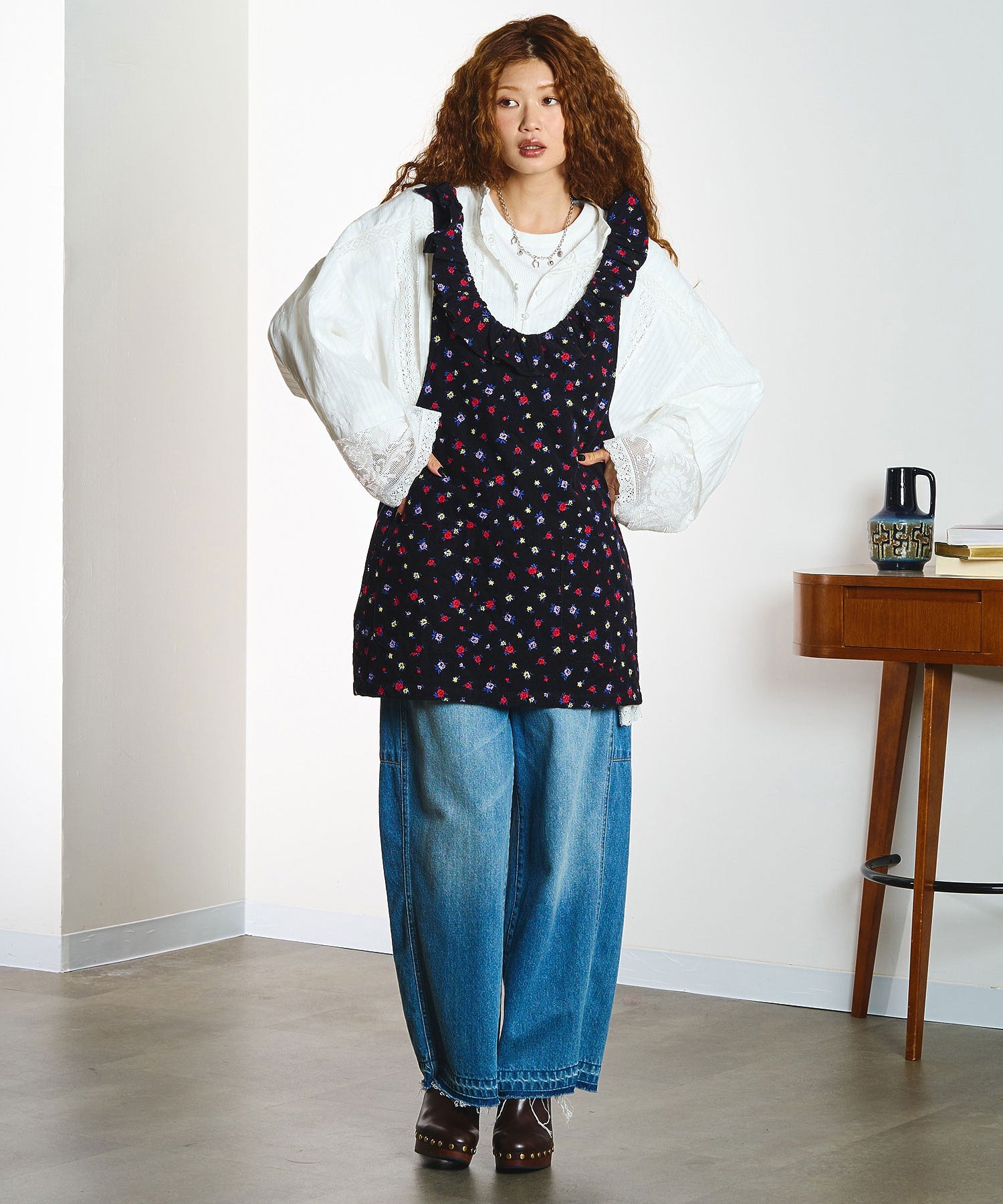 model:168cm 着用サイズ:S
