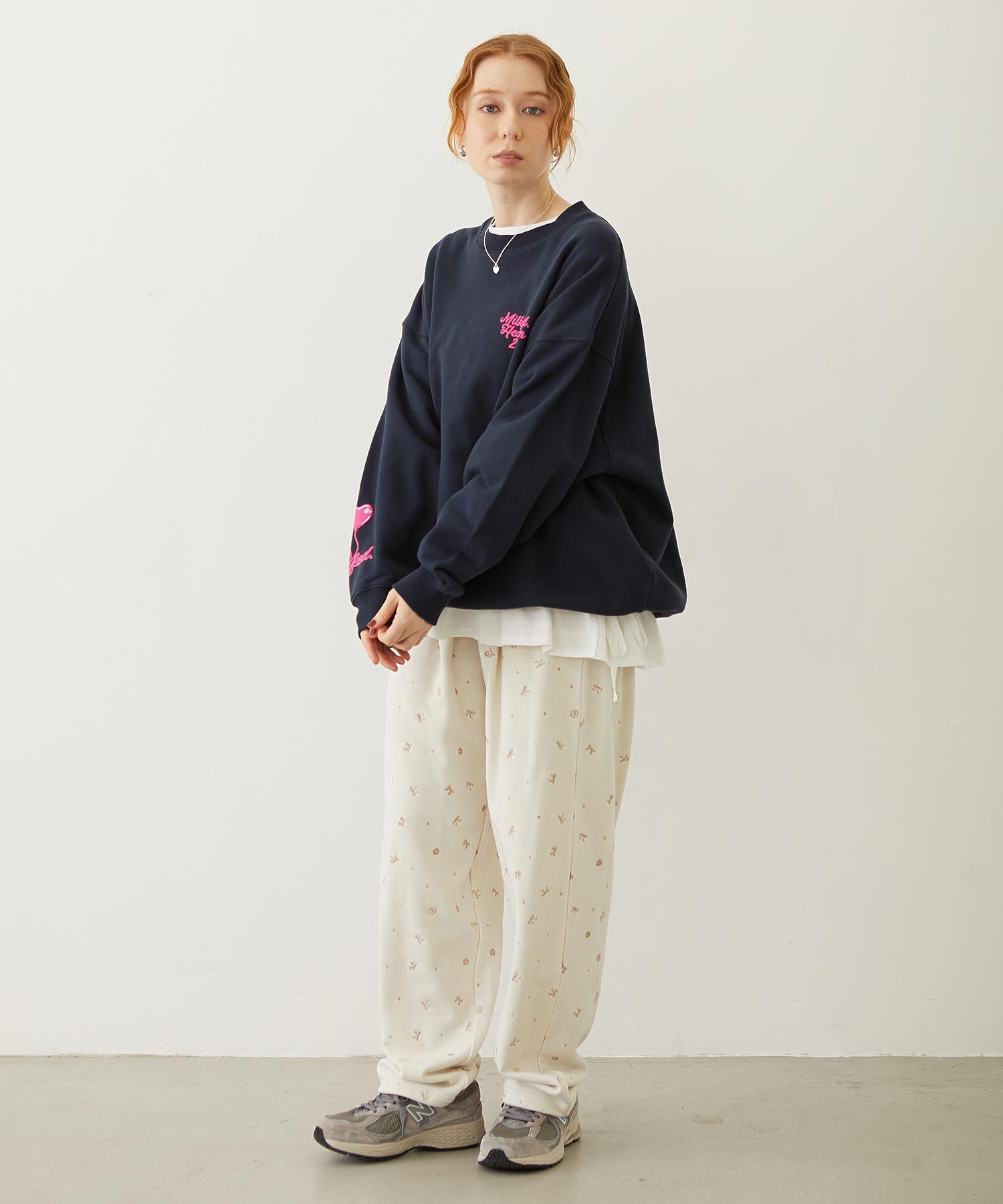 HEART BALLOON SWEAT TOP