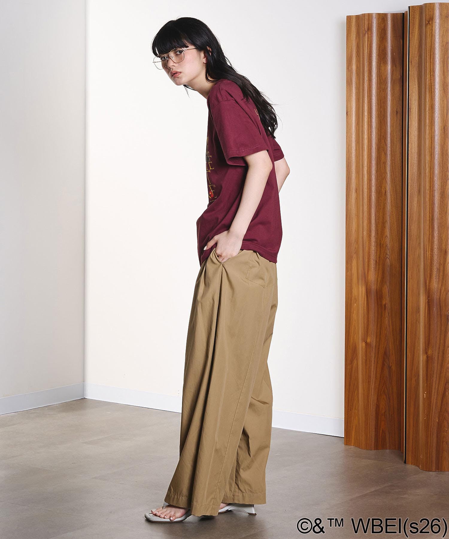 model:163cm 着用サイズ:S