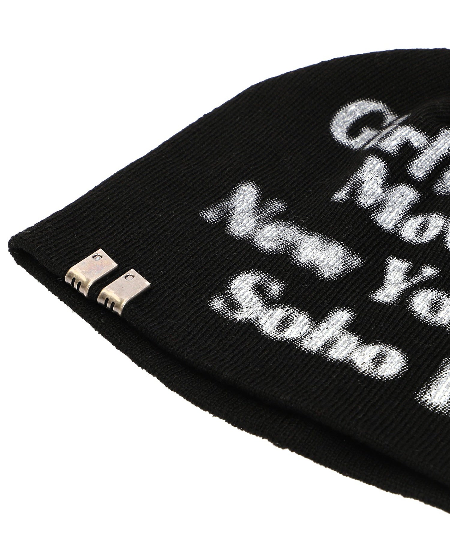 CHARM ACCENT PRINTED BEANIE