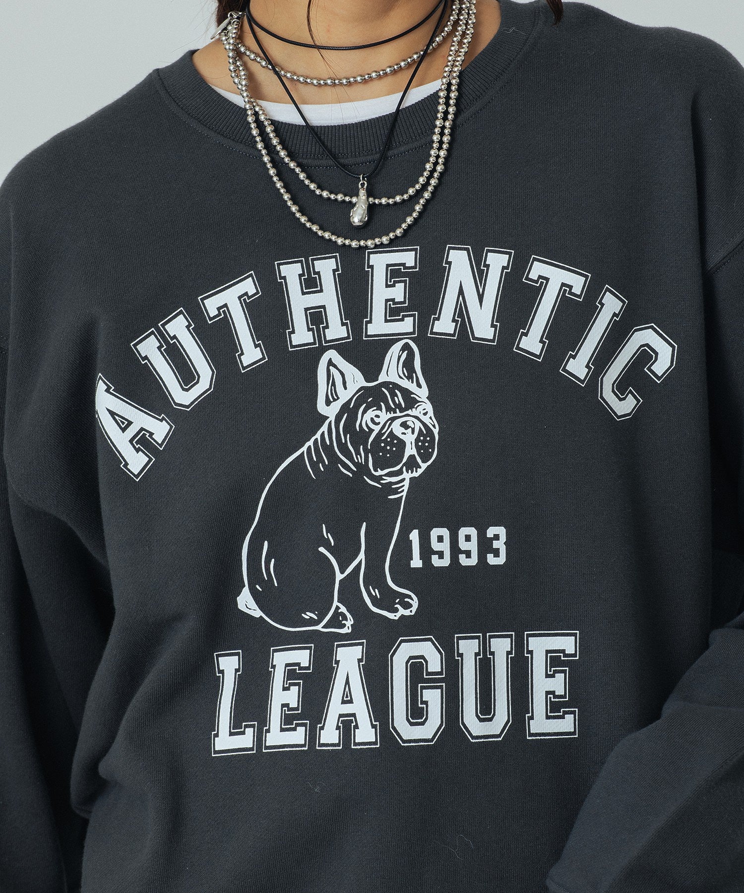 【WEB・一部店舗限定】ANIMAL PRINT SWEAT