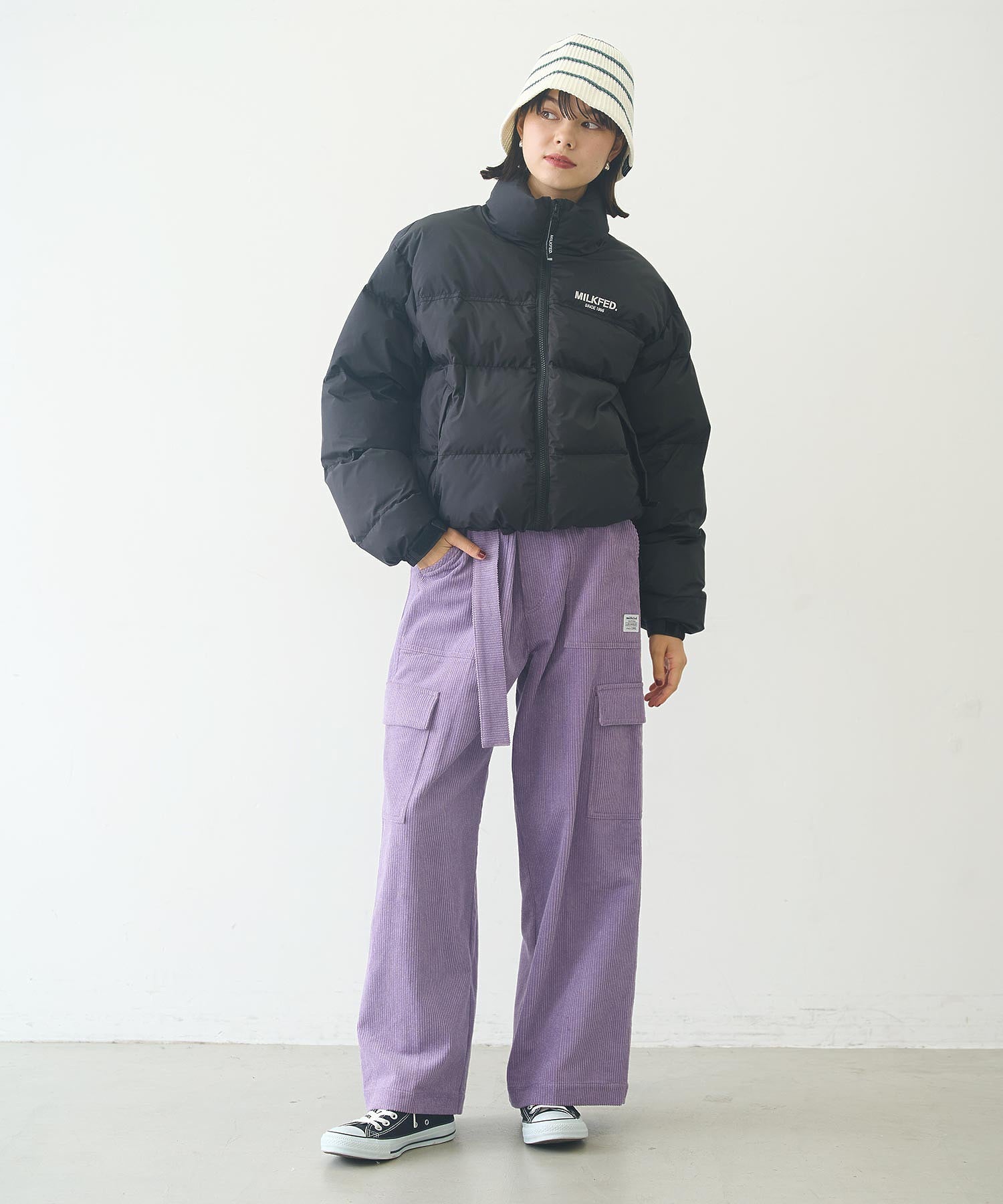 CORDUROY CARGO PANTS