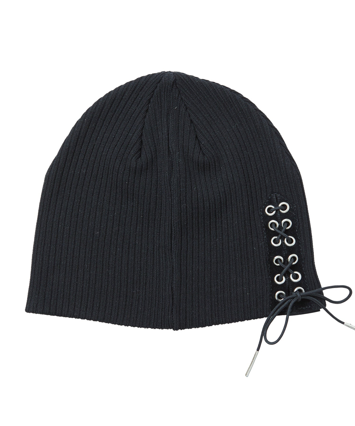 LACE UP BEANIE