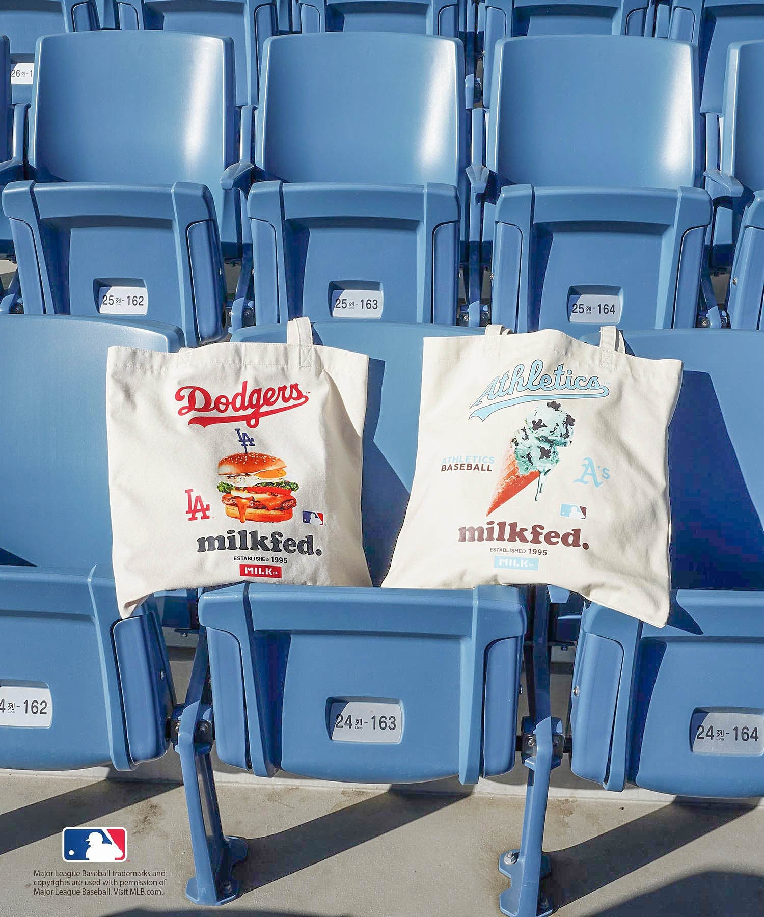 MILKFED. × MLB TOTE