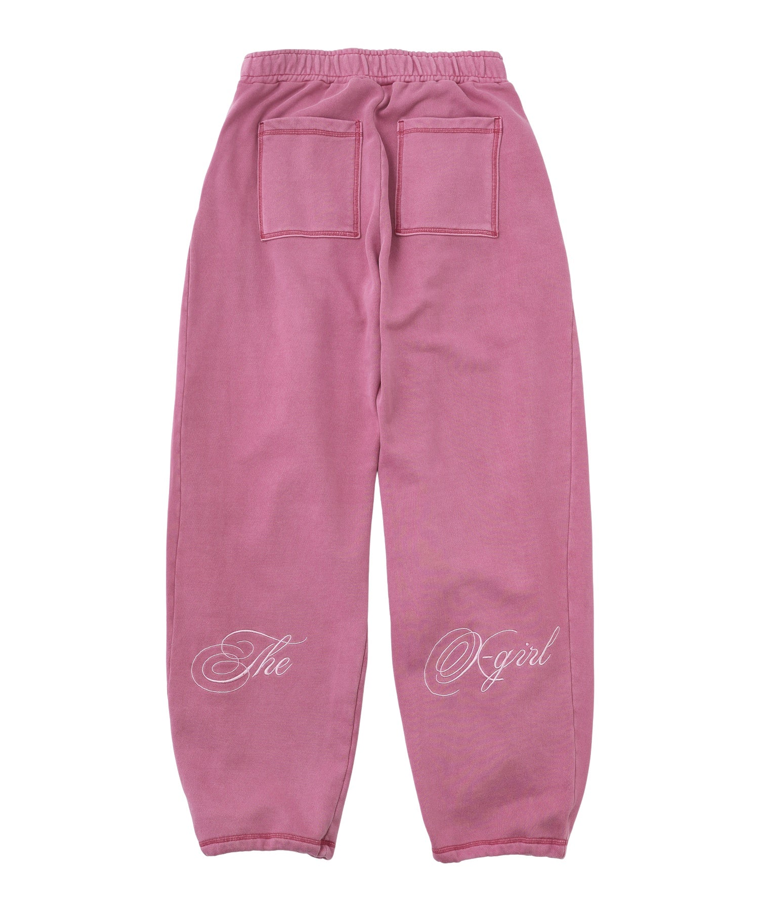 PIGMENT DYED SCRIPT LOGO SWEATPANTS