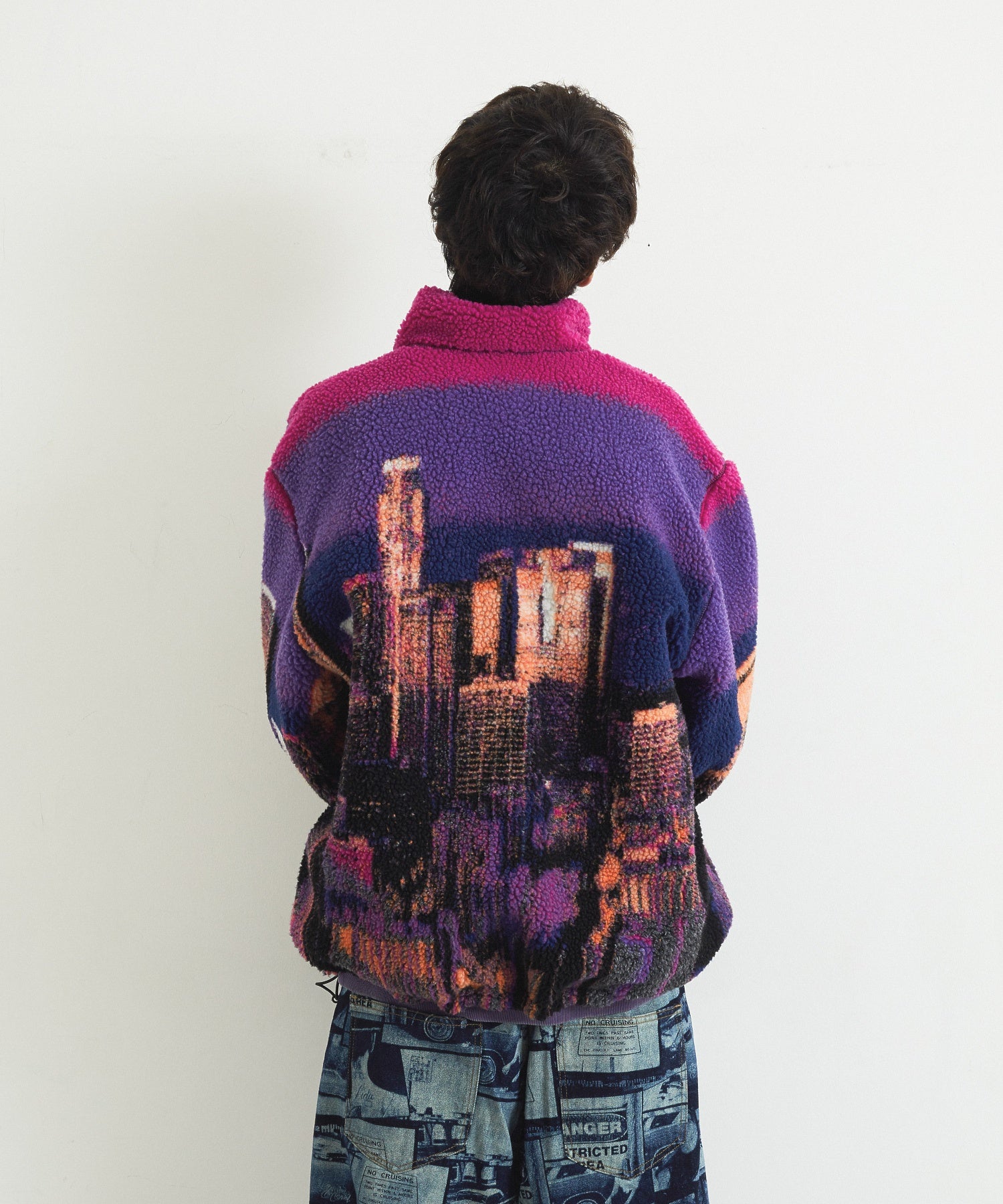 REVERSIBLE NYLON JACKET