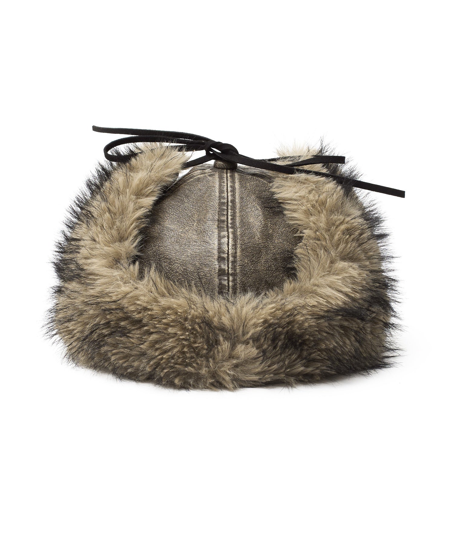 EMBOSSED LOGO PATCH EARFLAP CAP