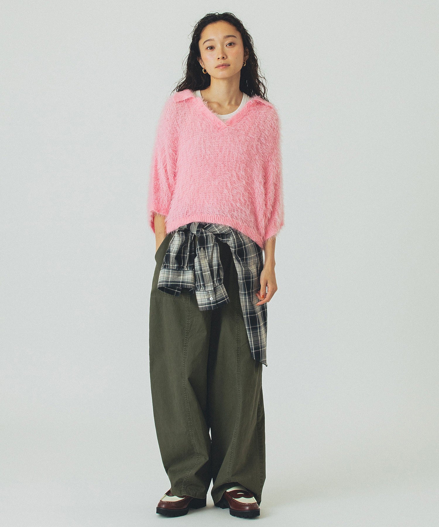 model:161cm 着用サイズ:ONE SIZE