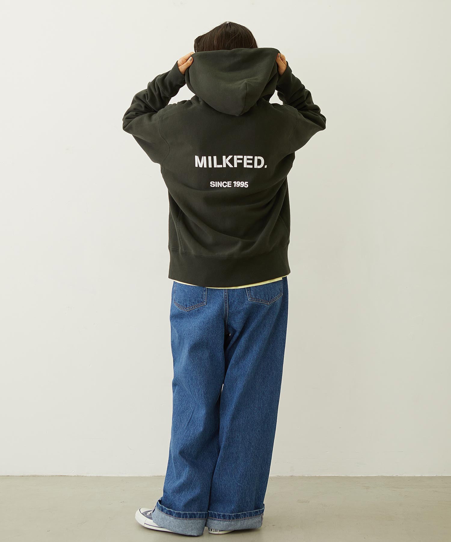 MILKFED. × CHAMPION SWEAT ZIP HOODIE