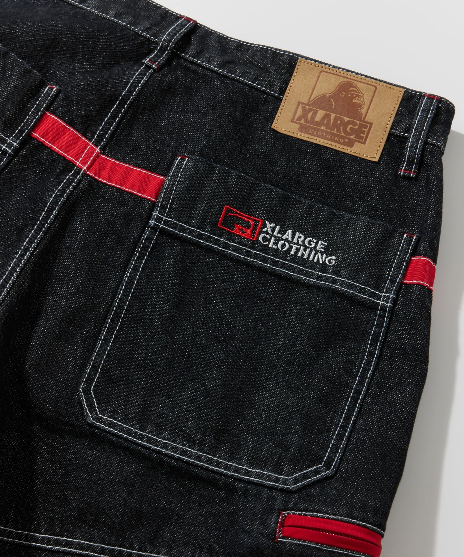 DENIM CARGO PANTS