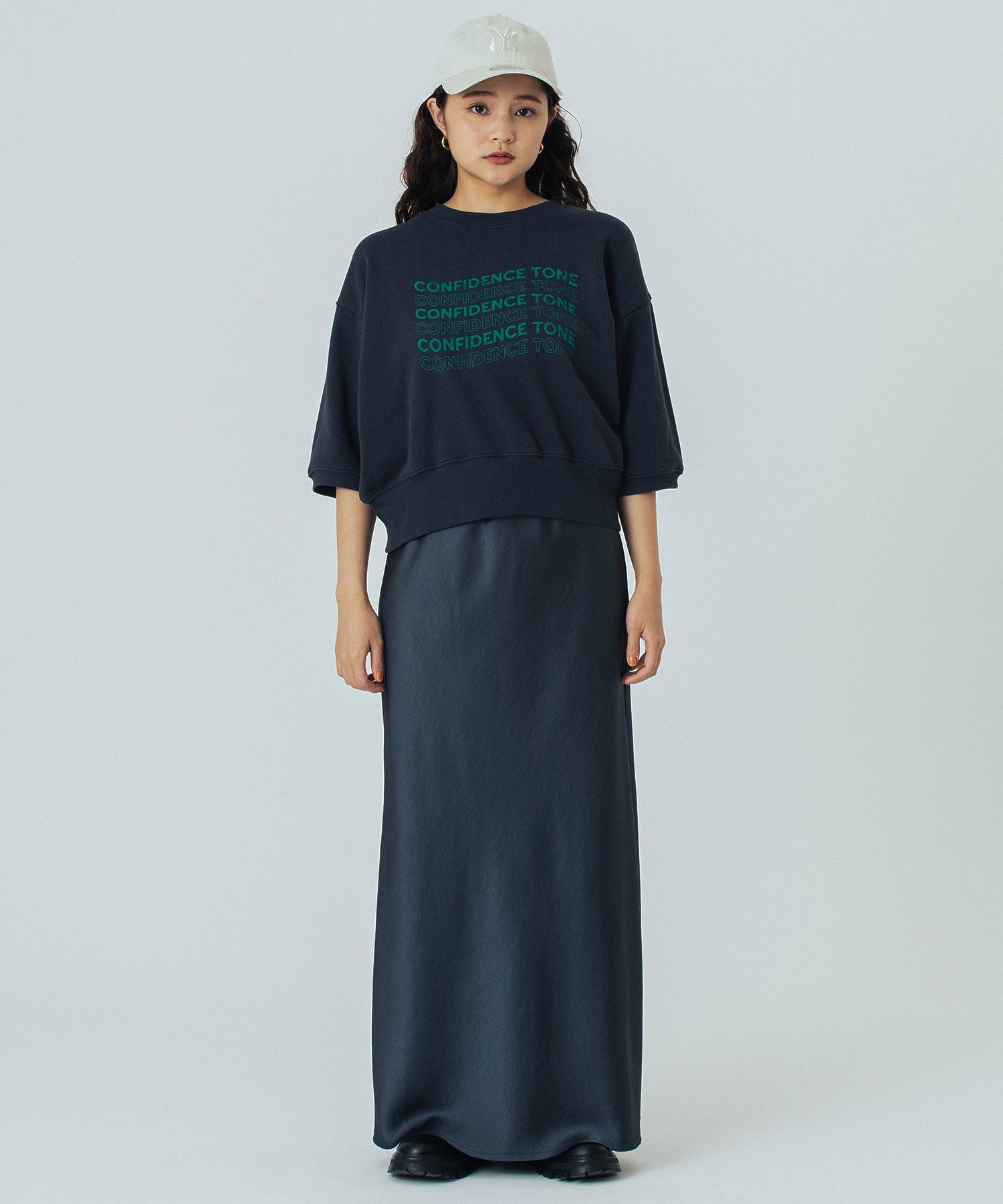 model:160cm 着用サイズ:ONE SIZE