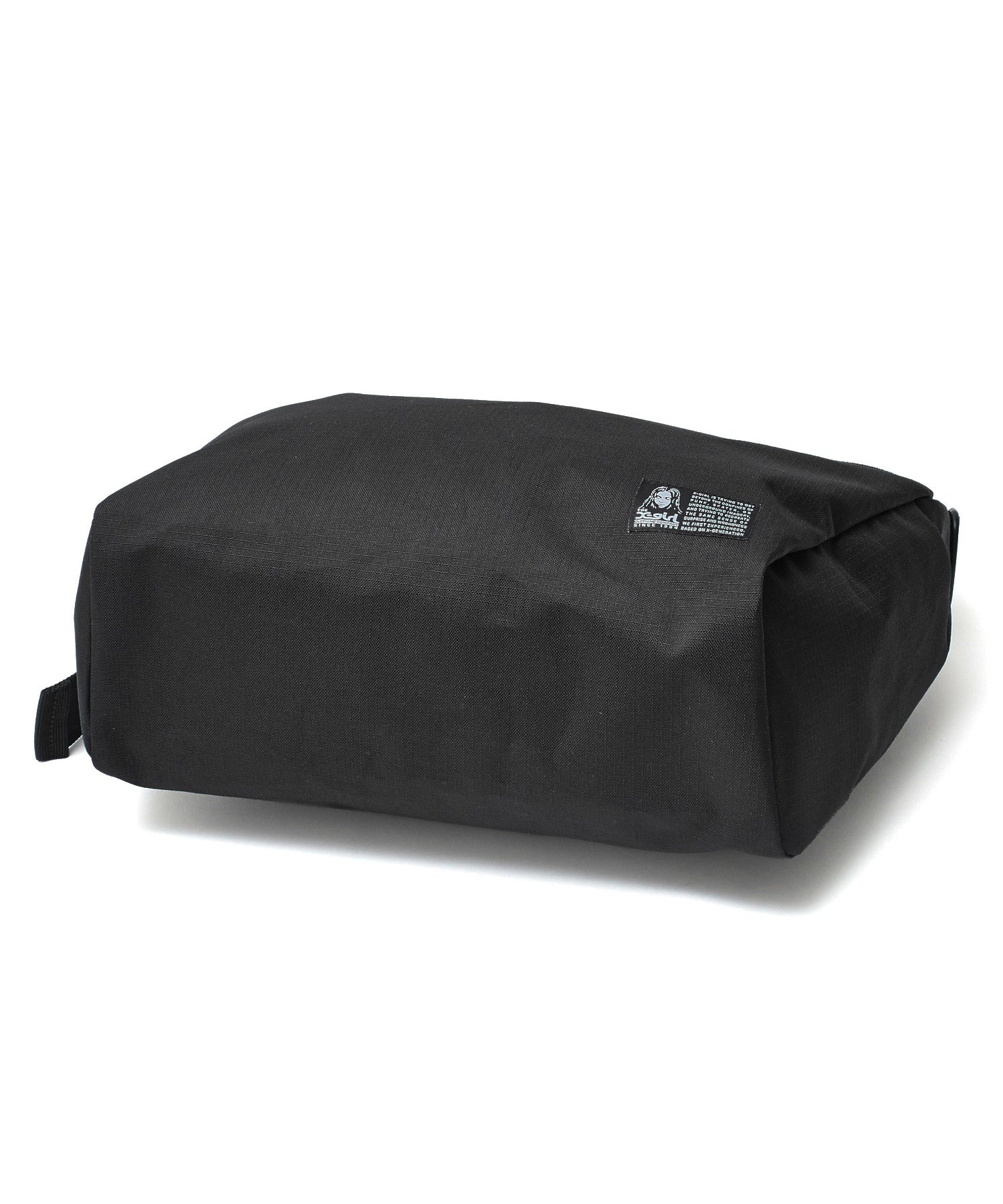 FACE LABEL MESSENGER BAG