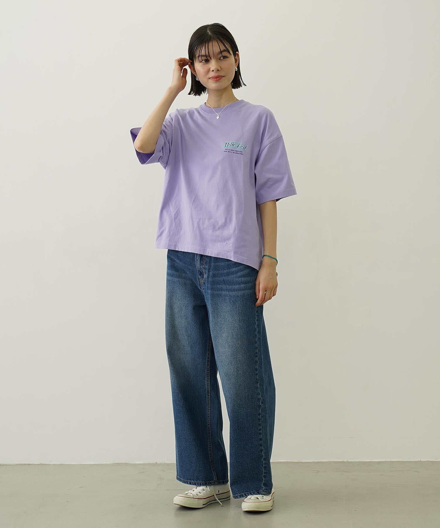 BEAR AND PARFAIT WIDE S/S TEE