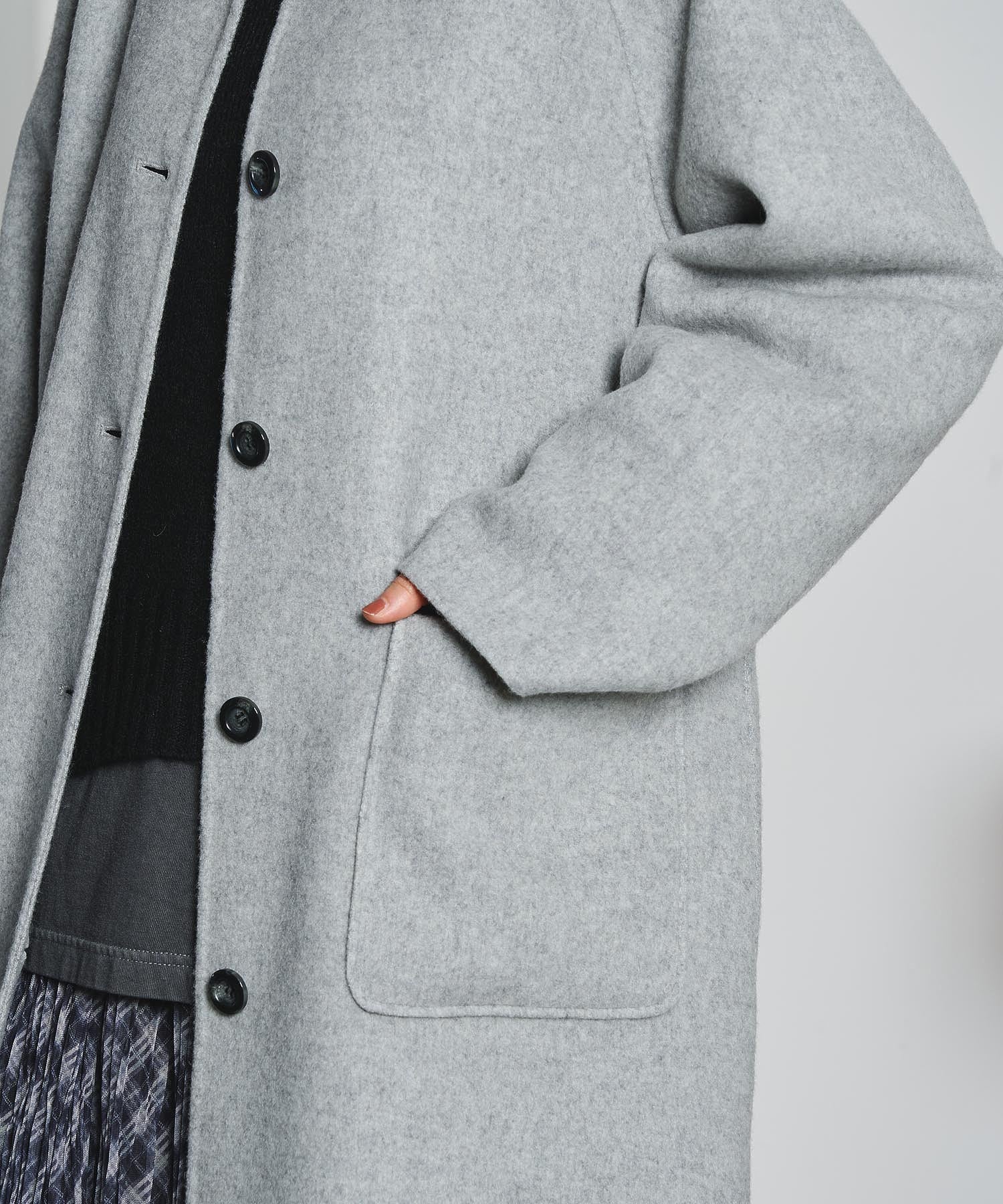 SCARF LONG COAT