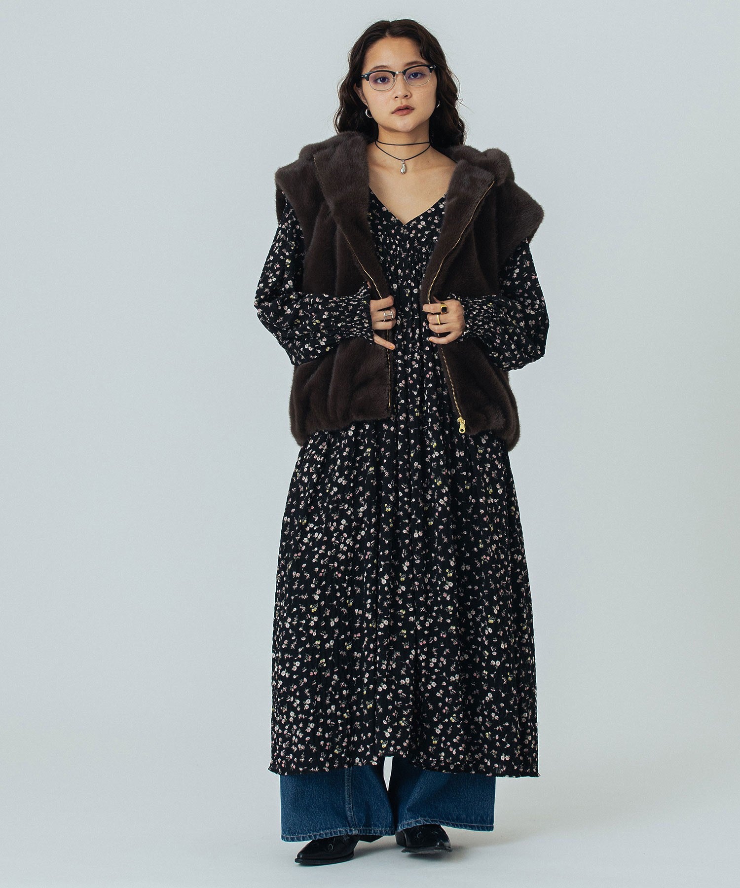 model:160cm 着用サイズ:ONE SIZE