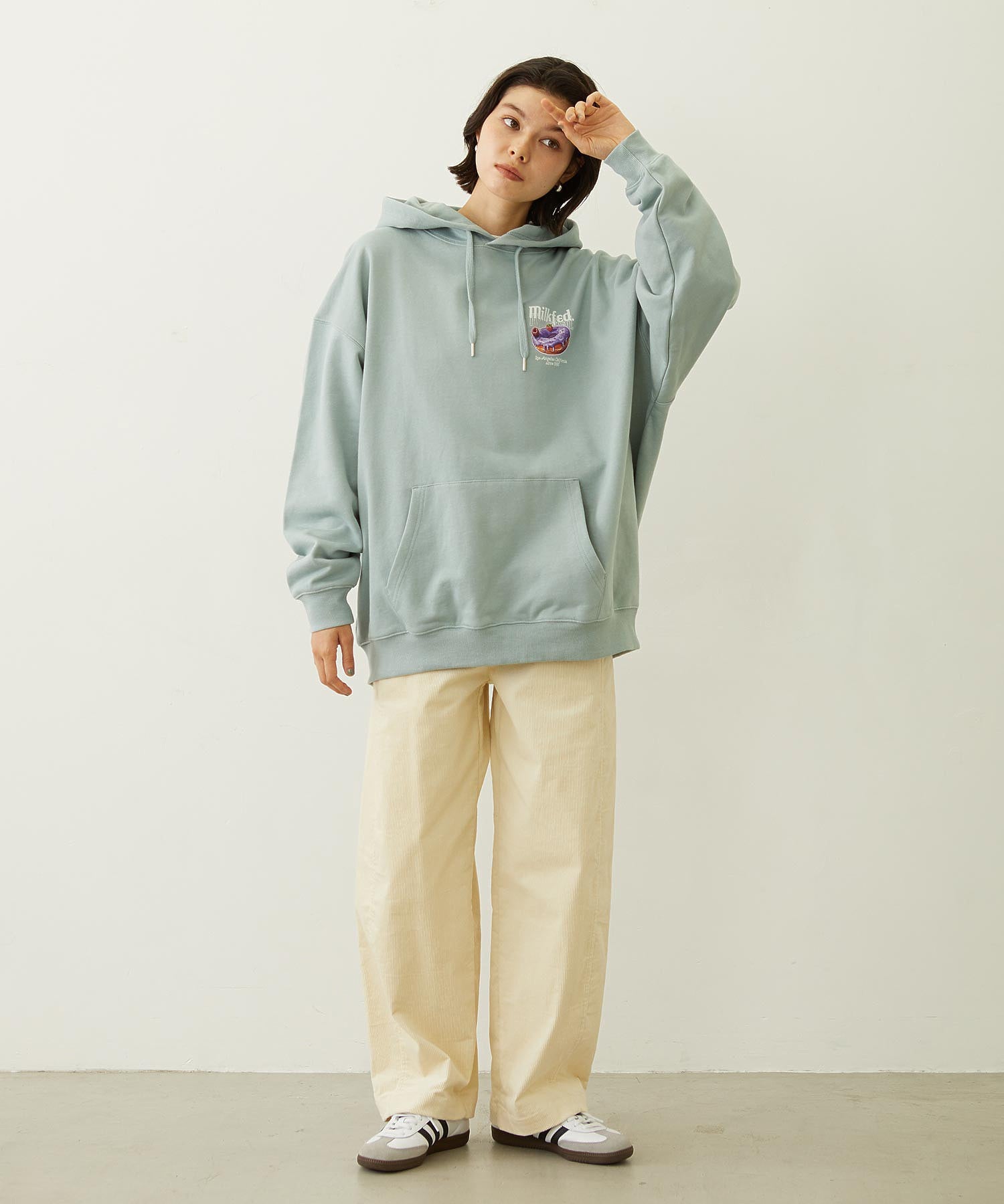 DONUTS LOGO SWEAT HOODIE