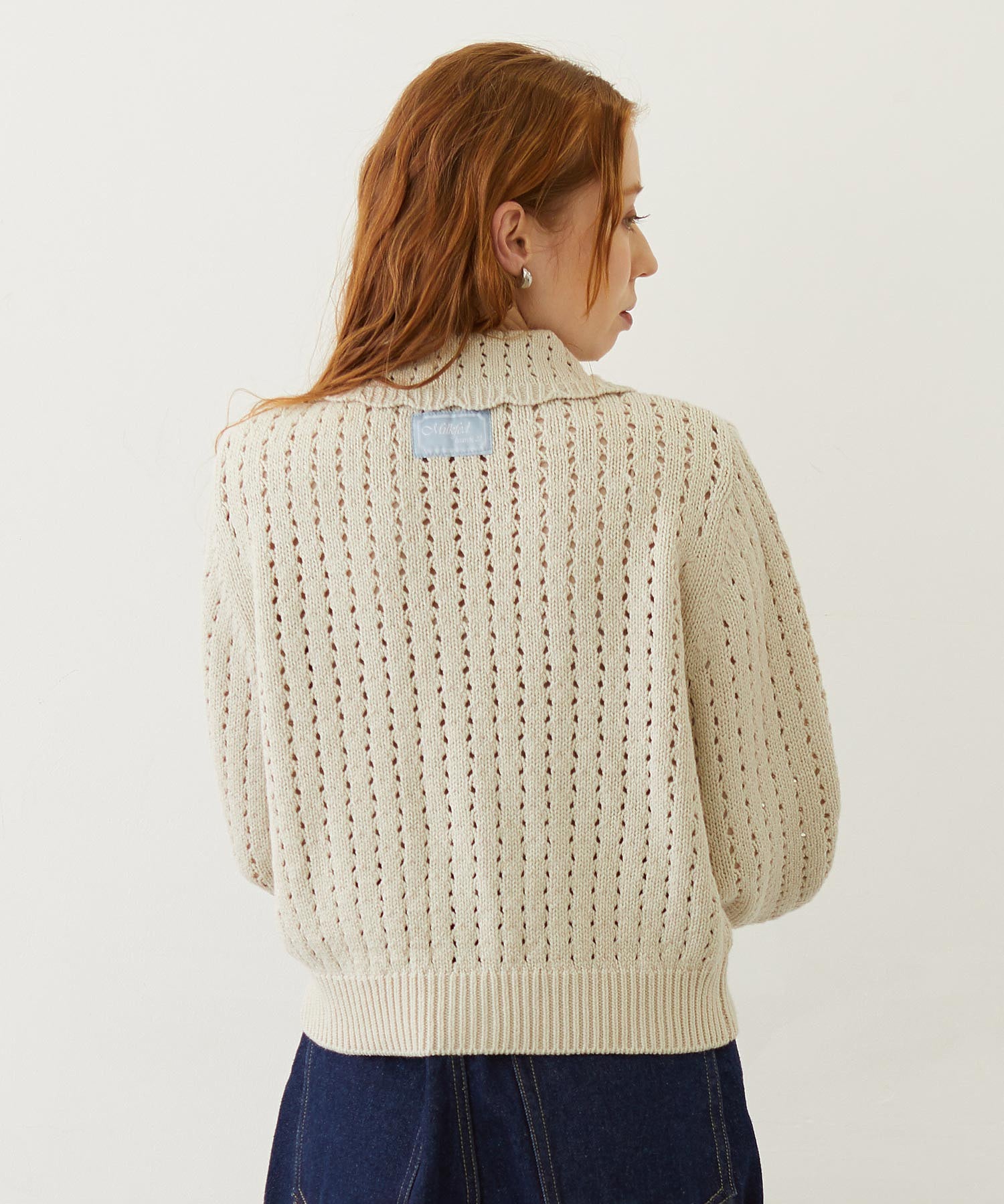 STRAWBERRY KNIT CARDIGAN