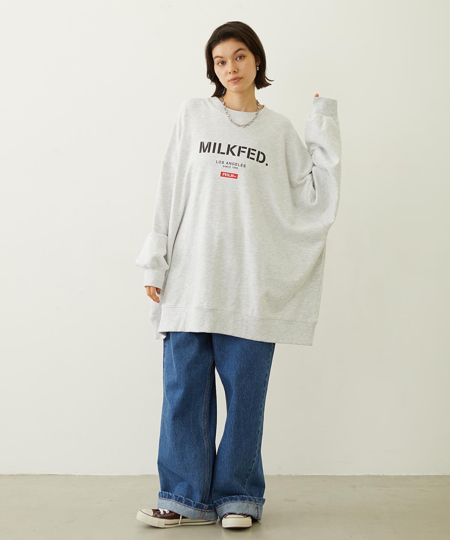 BOYFRIEND LOOSE DENIM PANTS