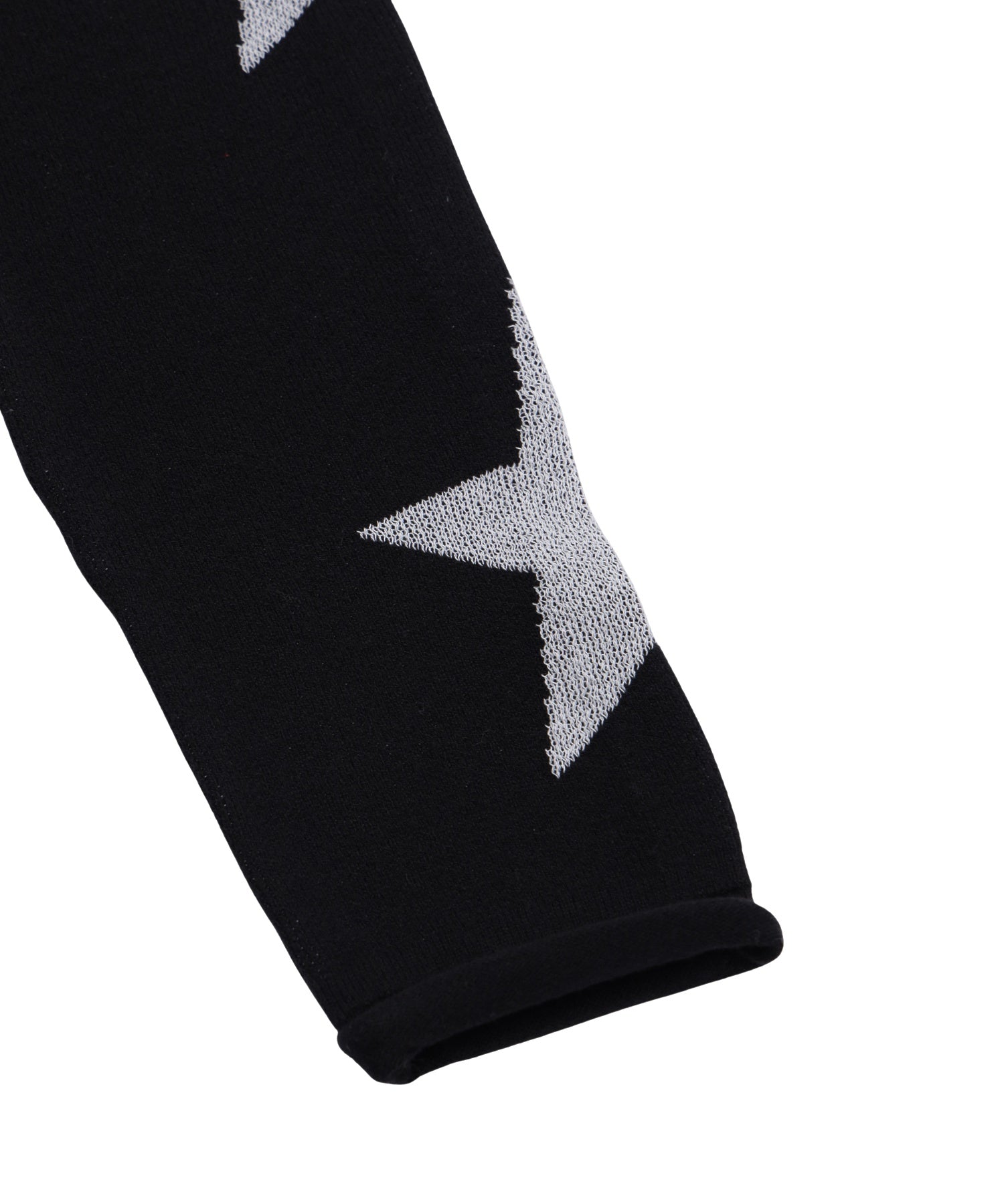 EMBLEM LOGO JACQUARD COMPACT KNIT TOP