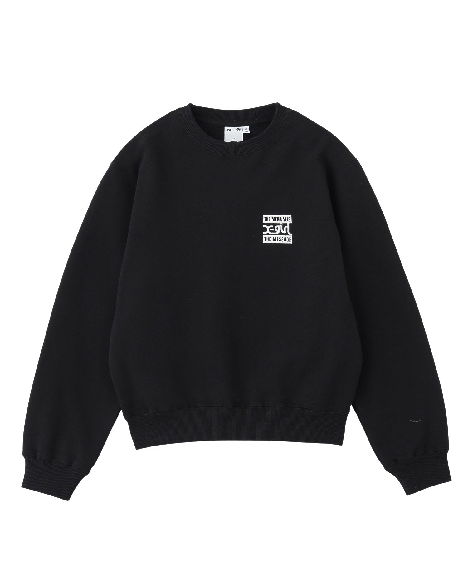 BOX AND MILLS LOGO PATCH SWEATSHIRT