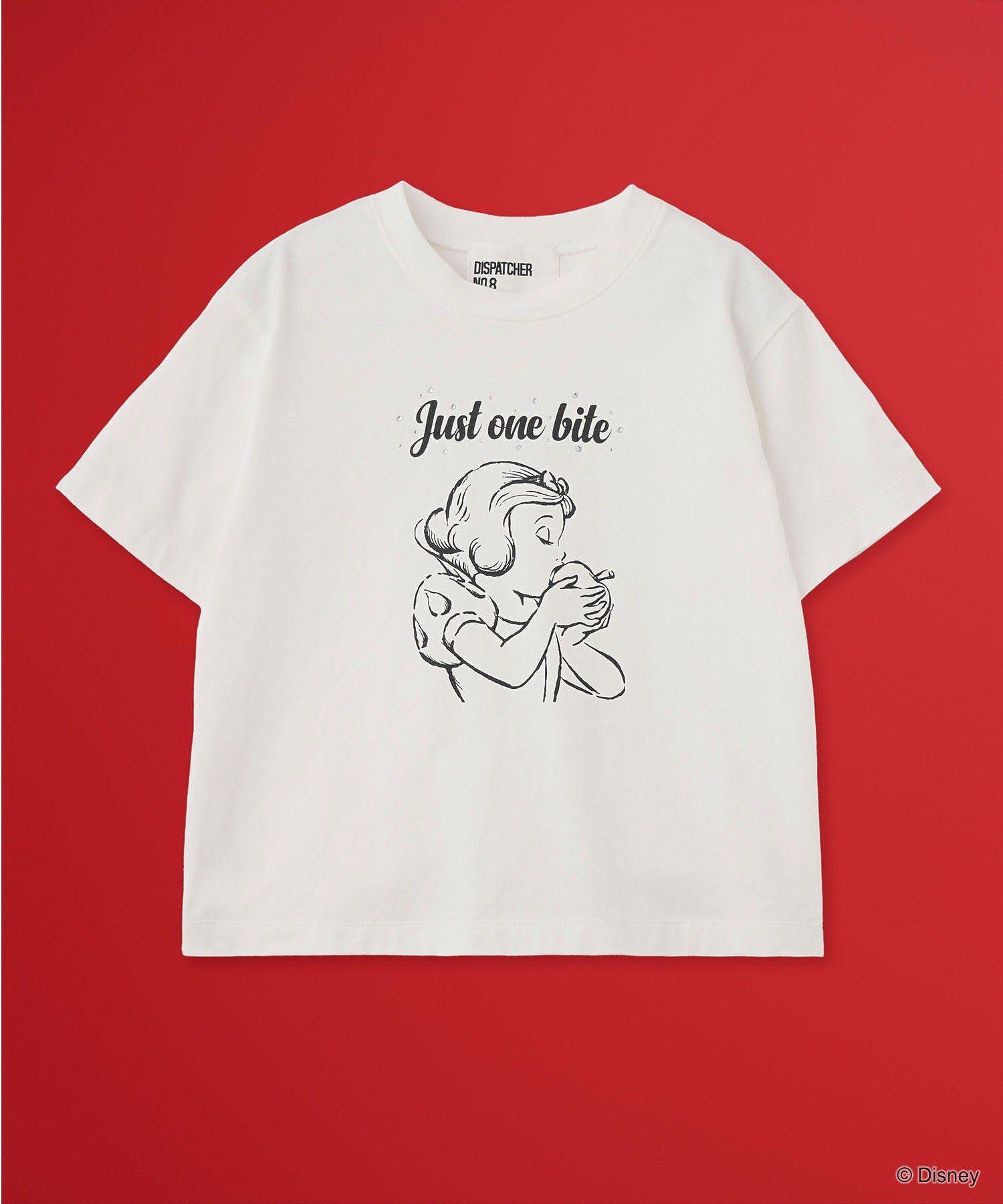白雪姫/ストーンコンパクトTシャツ