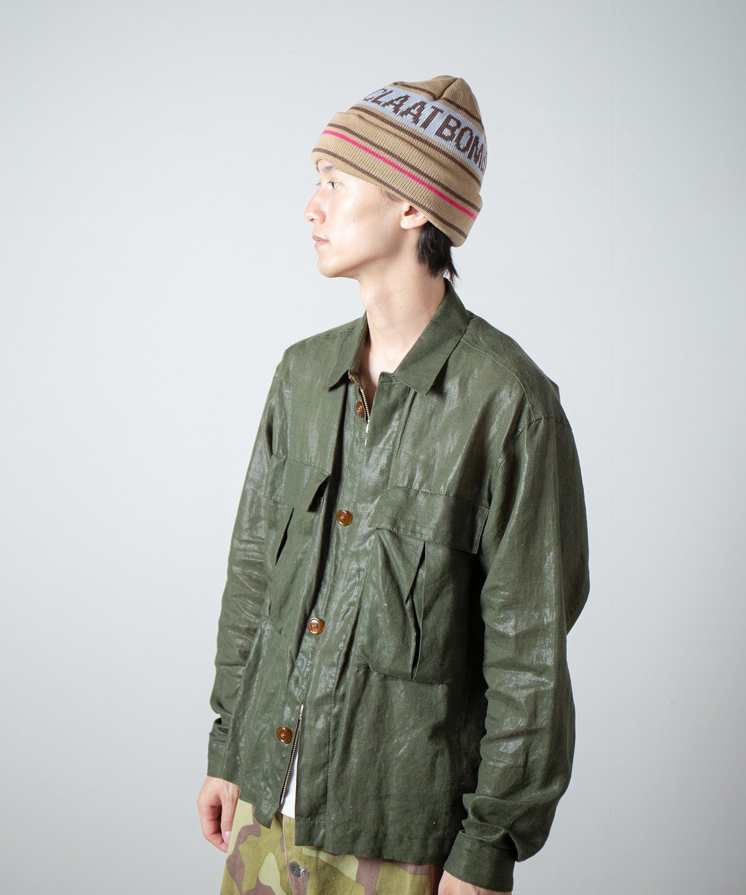 【Racal】Reversible Logo Beanie