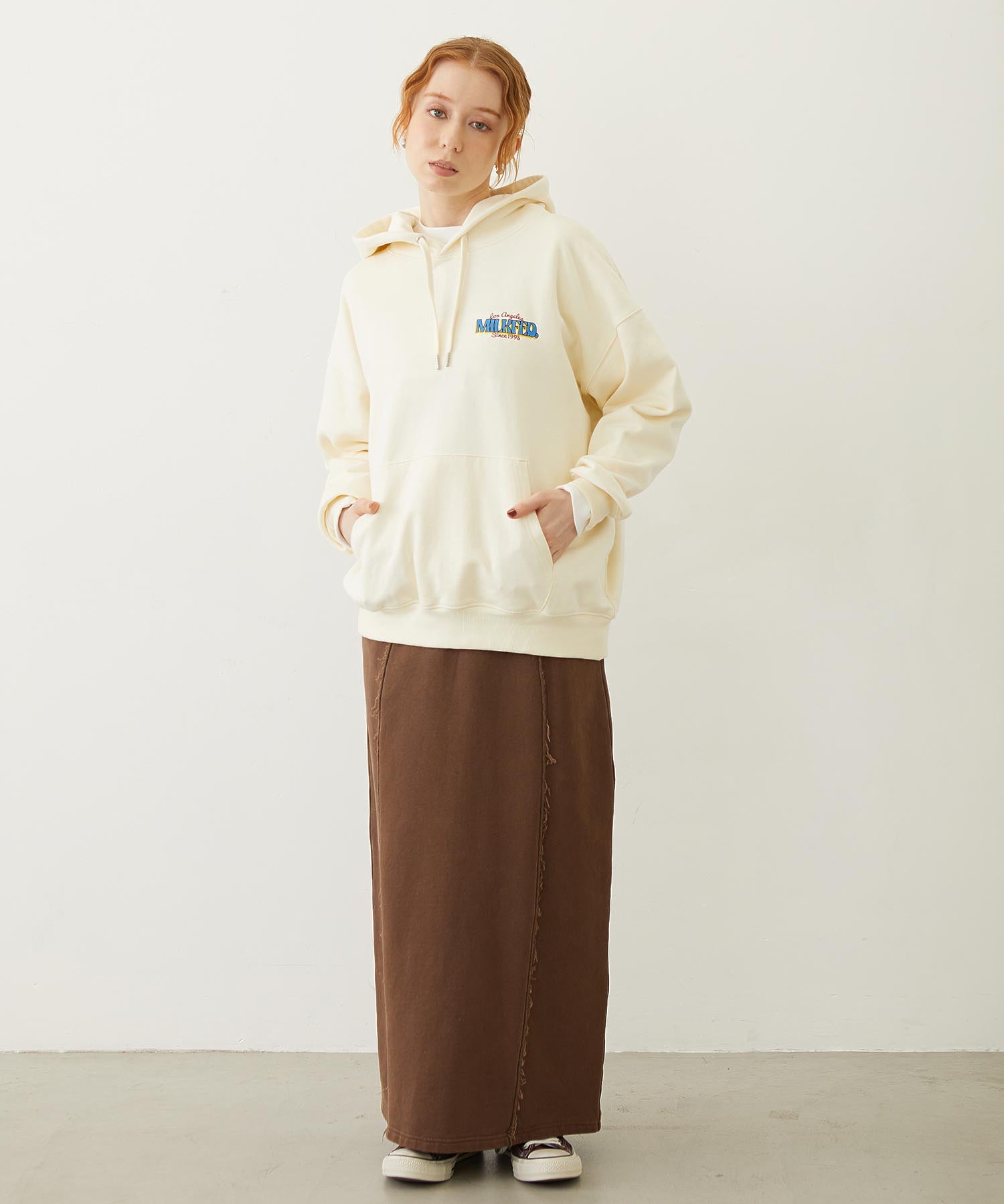 DOODLE LOGO SWEAT HOODIE