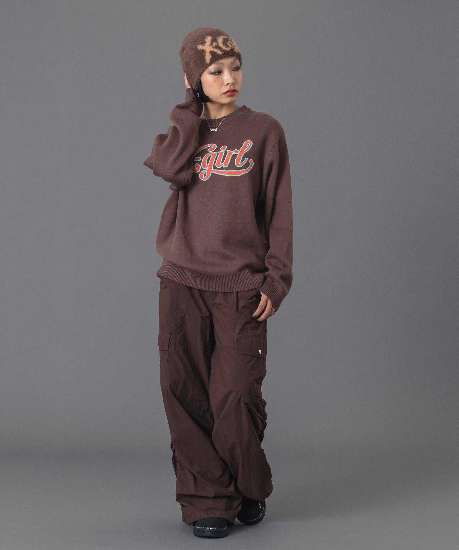 VOLUME HEM LOOSE EASY PANTS