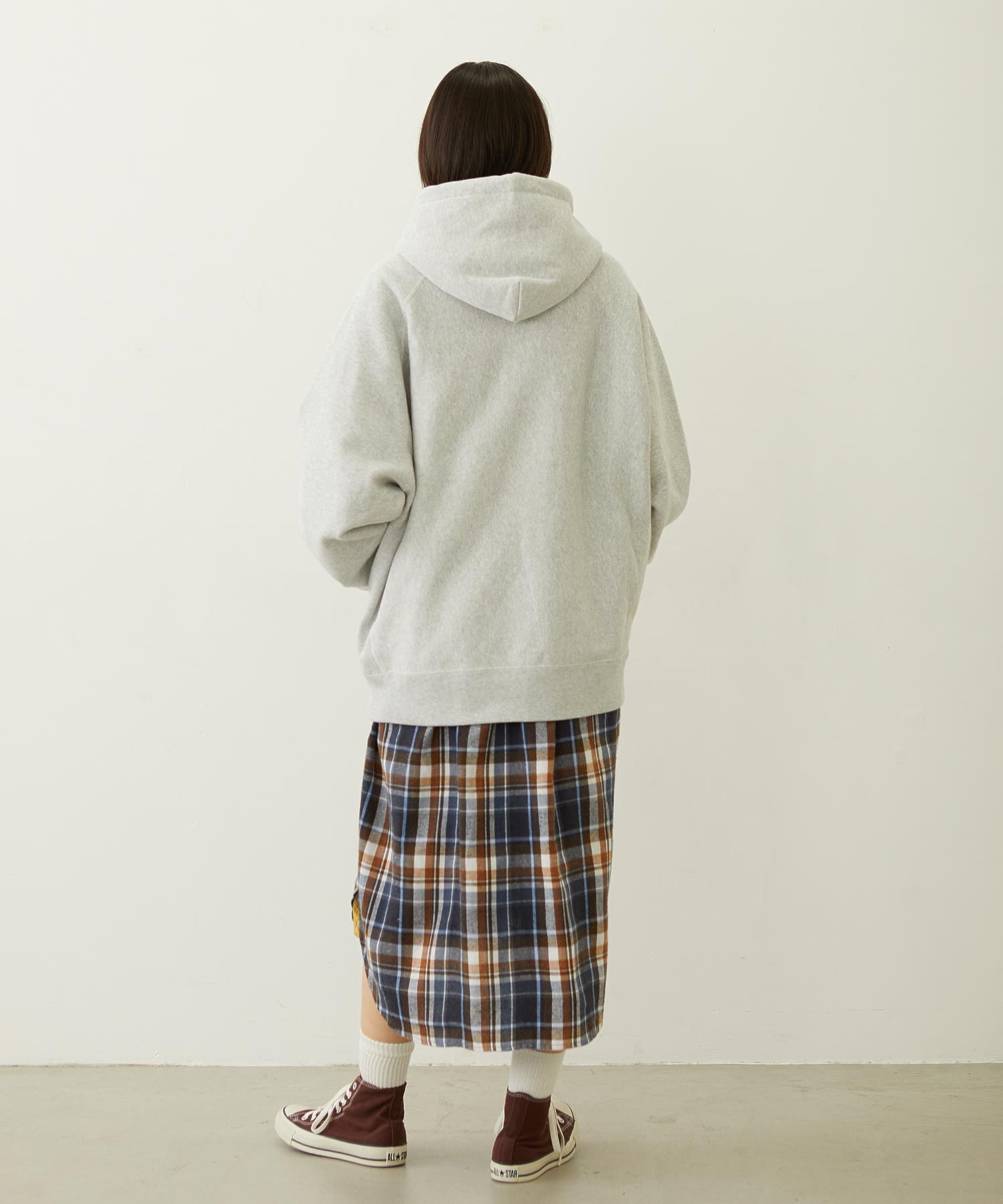 MILKFED. × CHAMPION COLLEGE LOGO SWEAT HOODIE