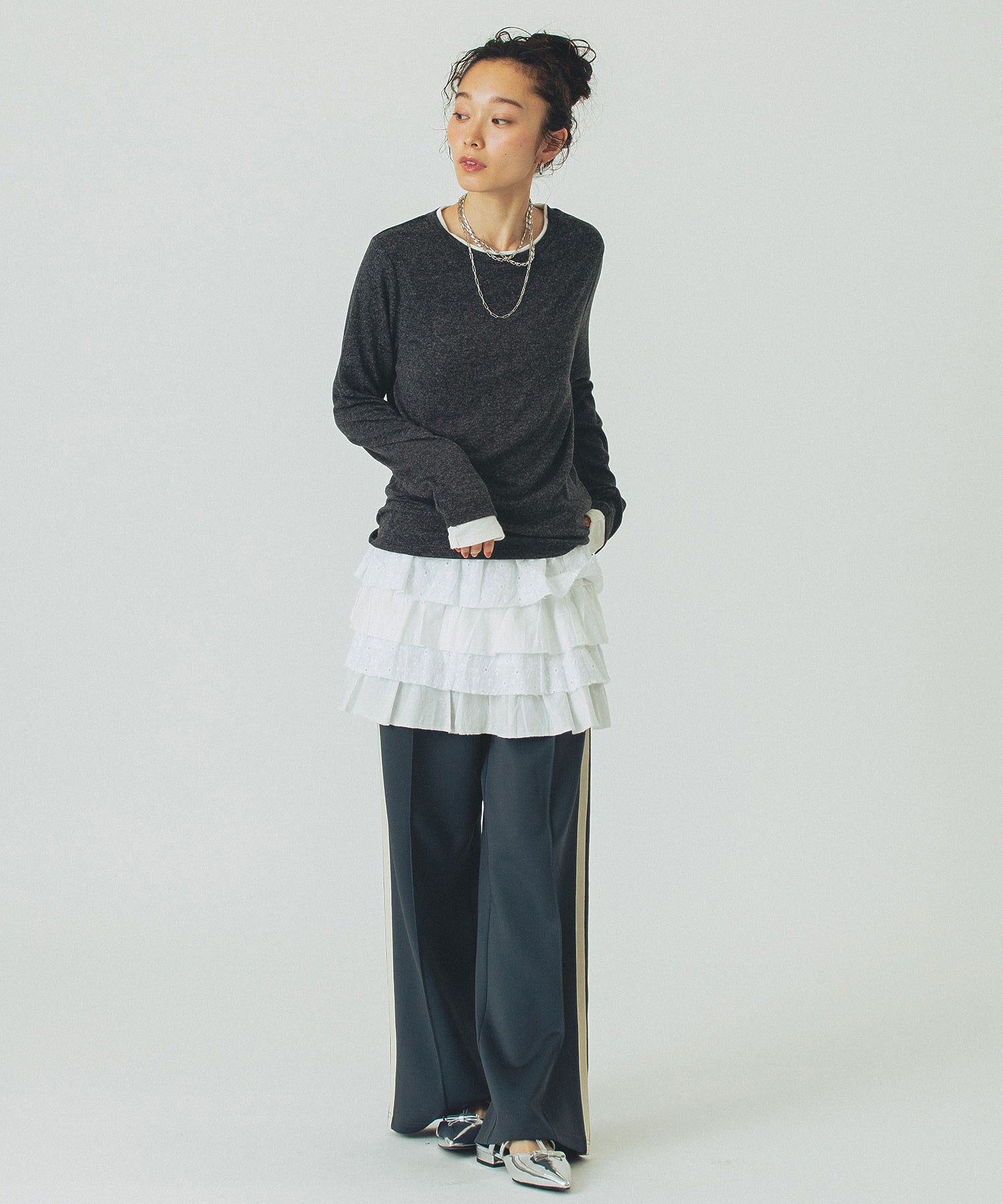 model:161cm 着用サイズ:ONE SIZE