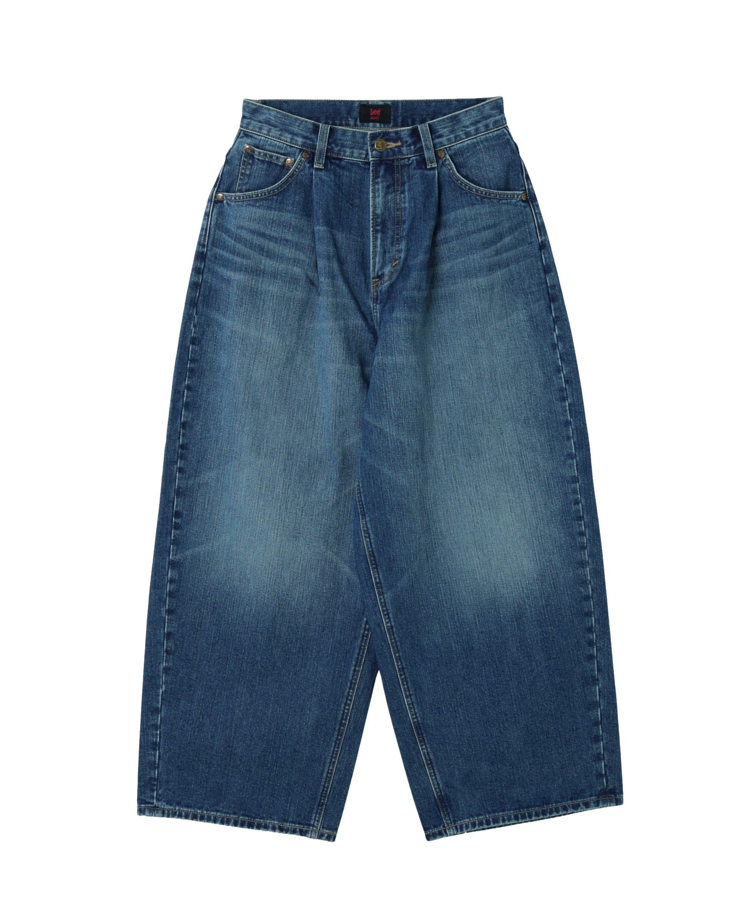 X-girl x Lee TUCK WIDE DENIM PANTS
