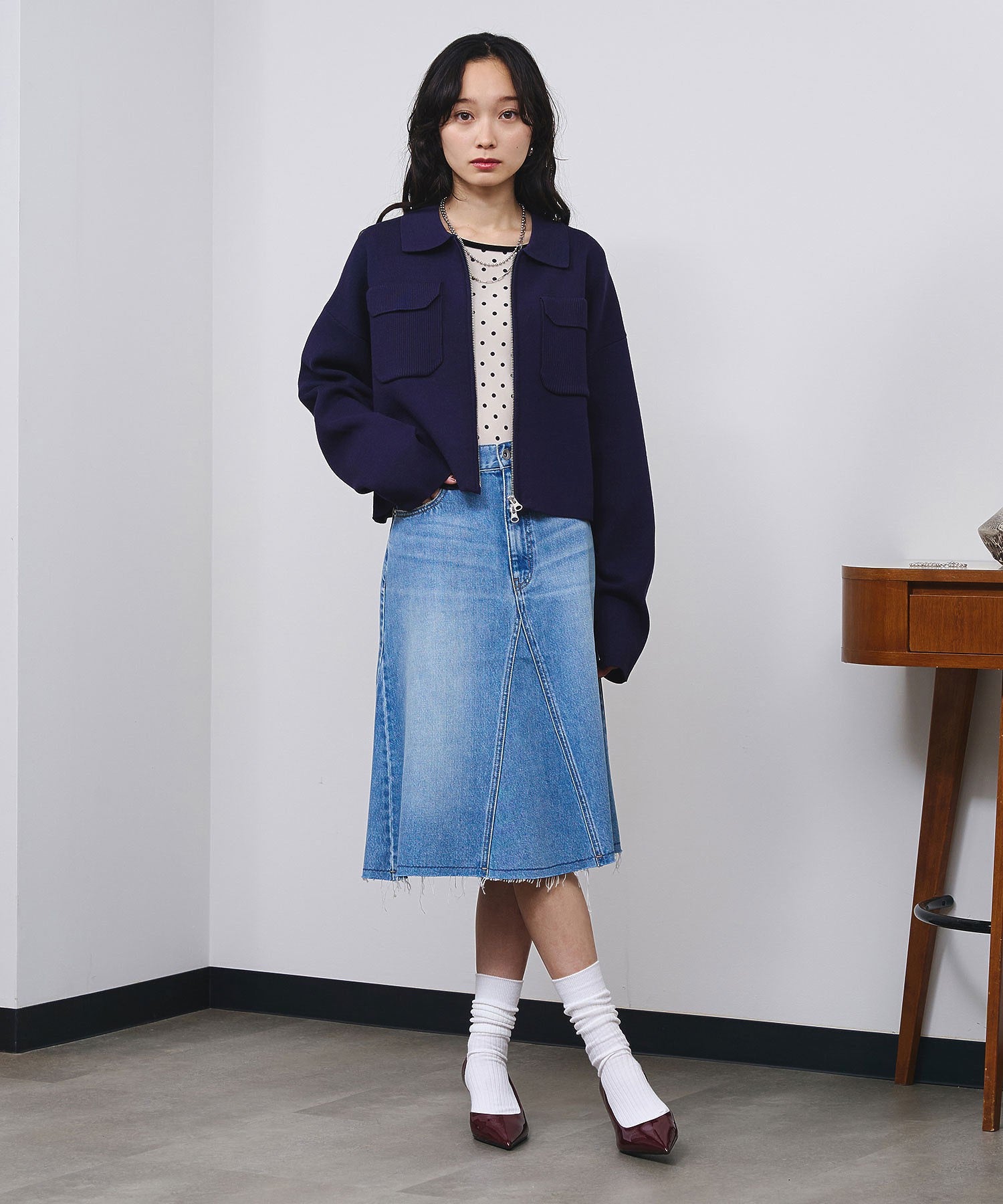 model:161cm 着用サイズ:ONE SIZE