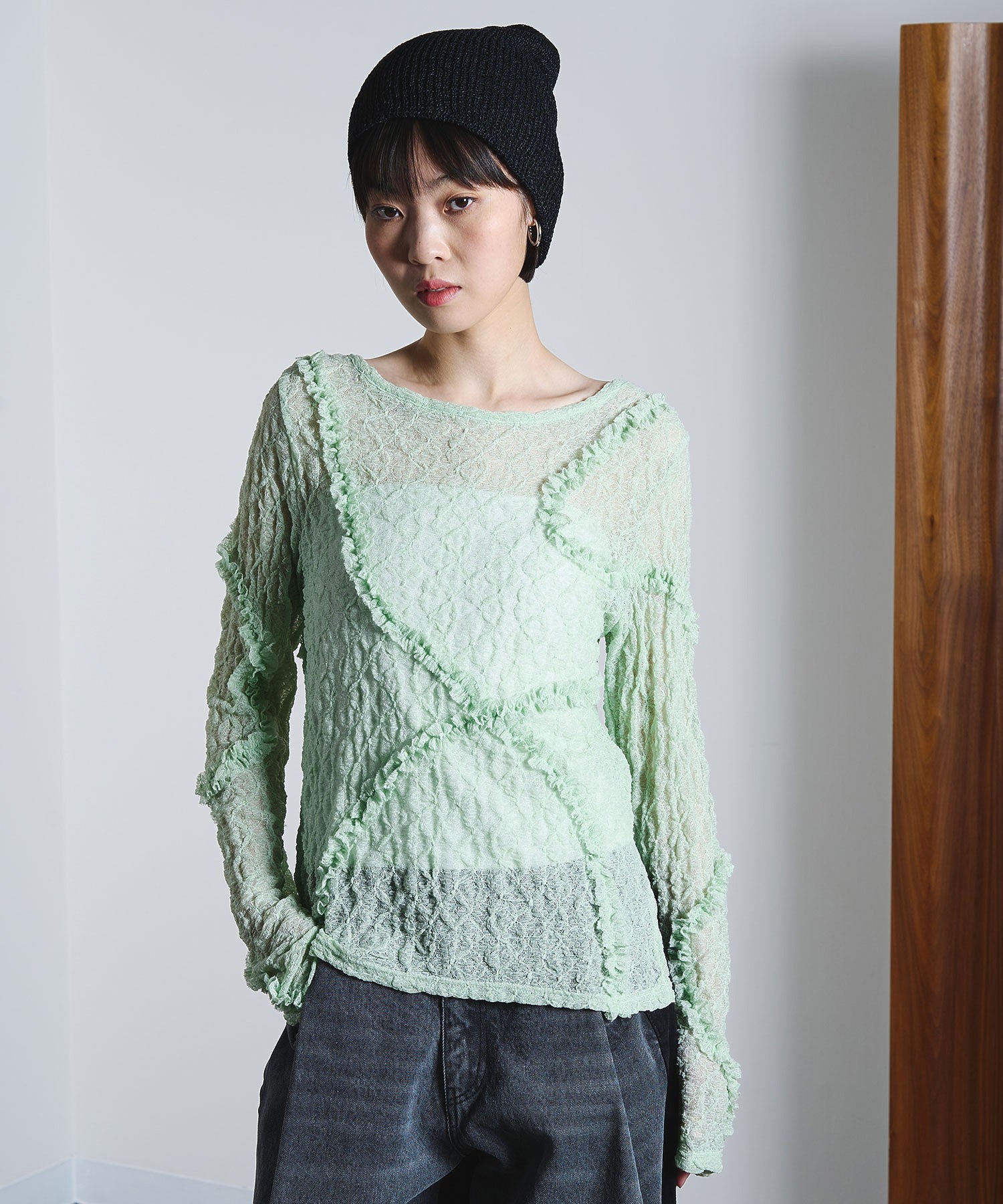 model:168cm 着用サイズ:ONE SIZE