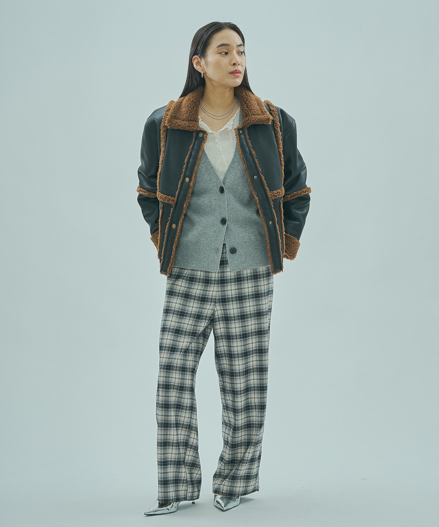 model:164cm 着用サイズ:ONE SIZE