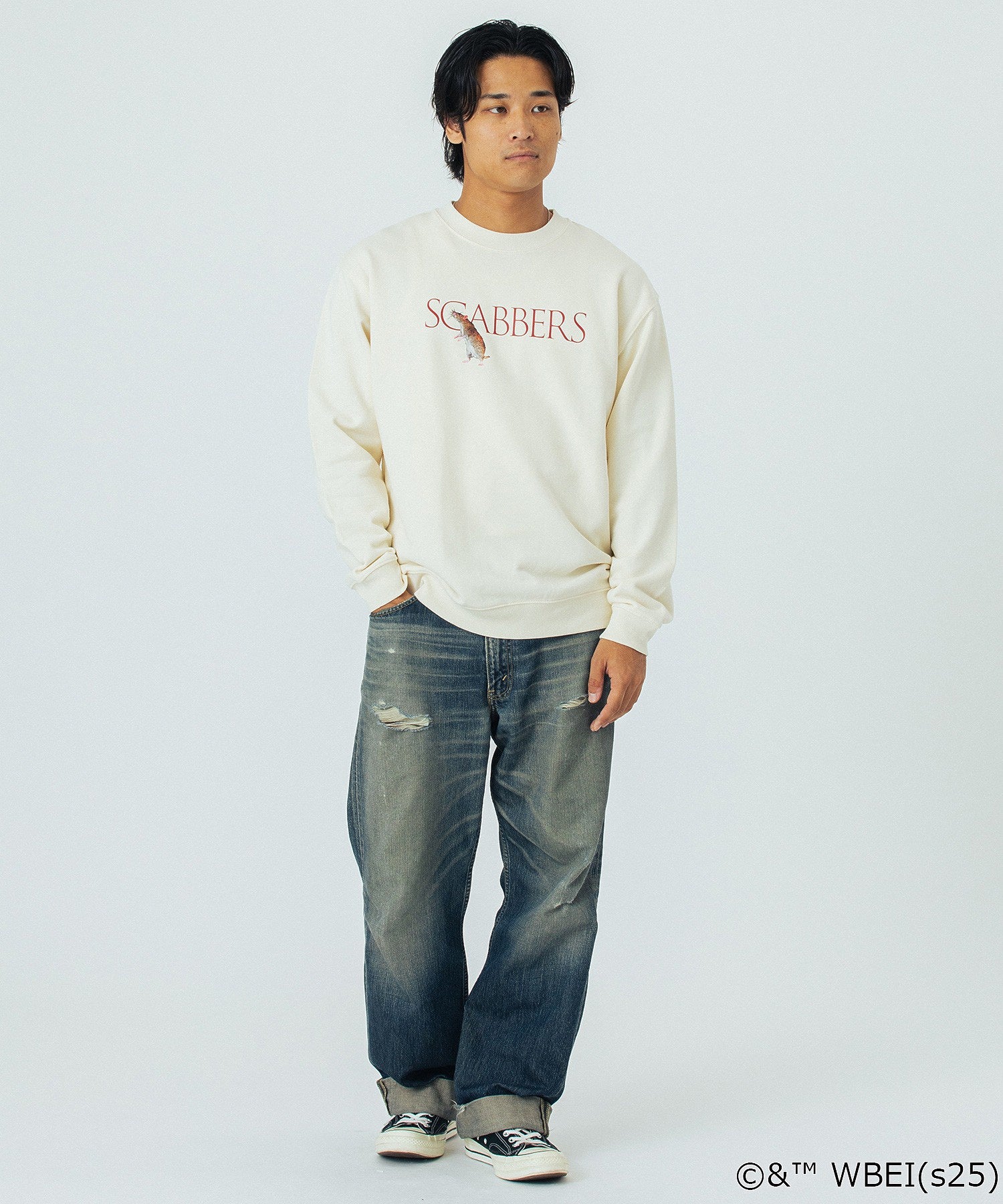 model:173cm 着用サイズ:L