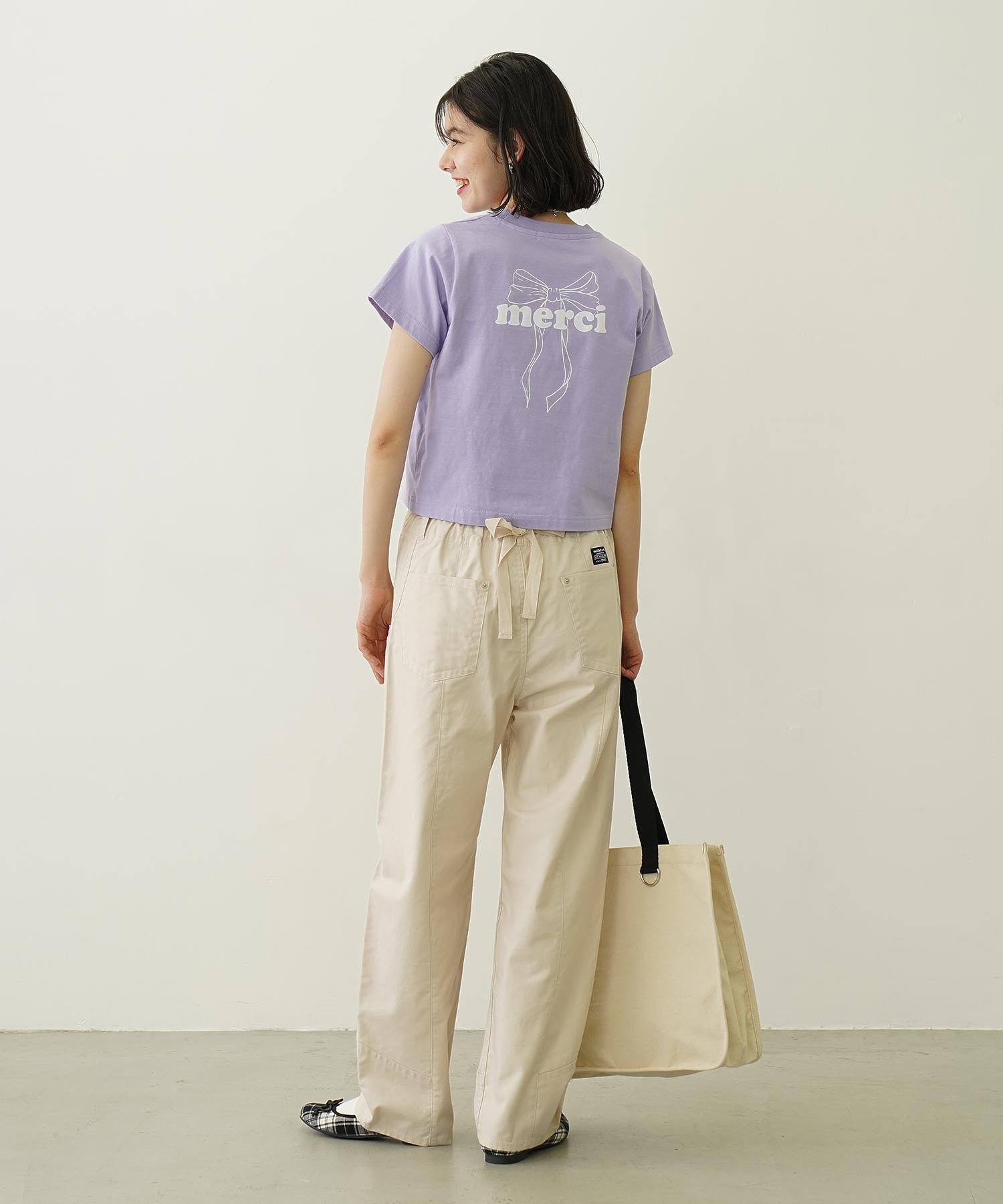 MERCI RIBBON COMPACT S/S TEE