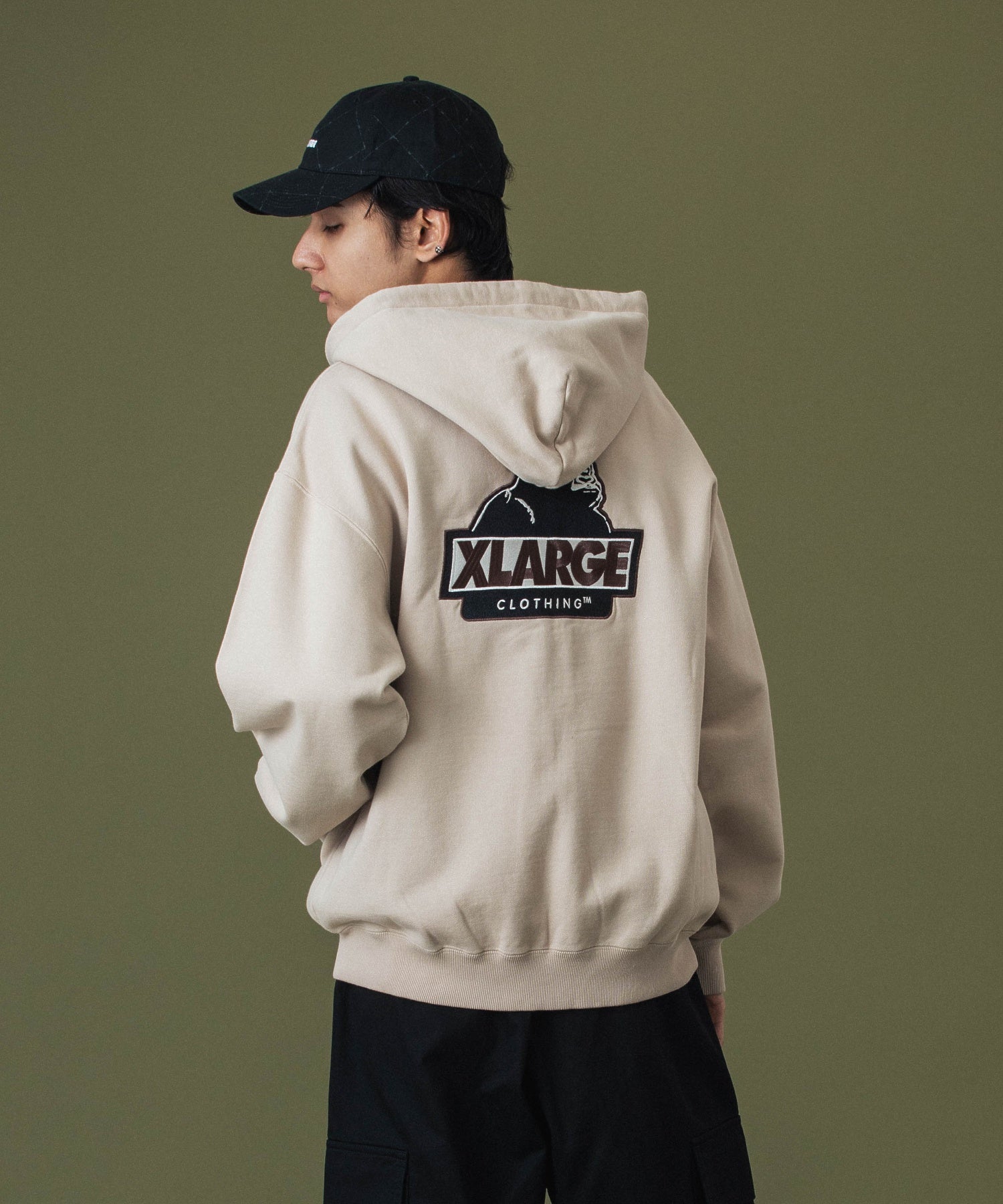 SLANTED OG ZIP HOODED SWEATSHIRT