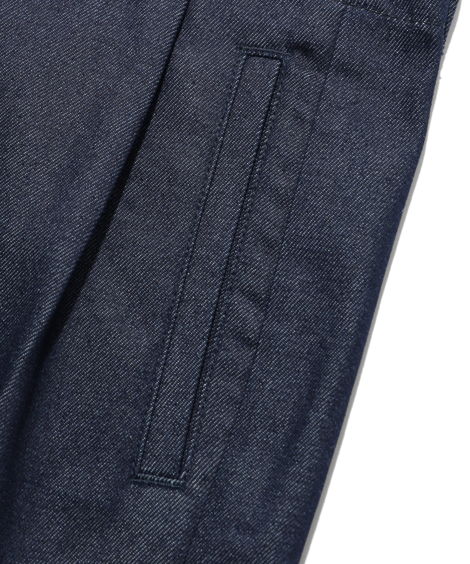 SHORT BAGGY DENIM PANTS